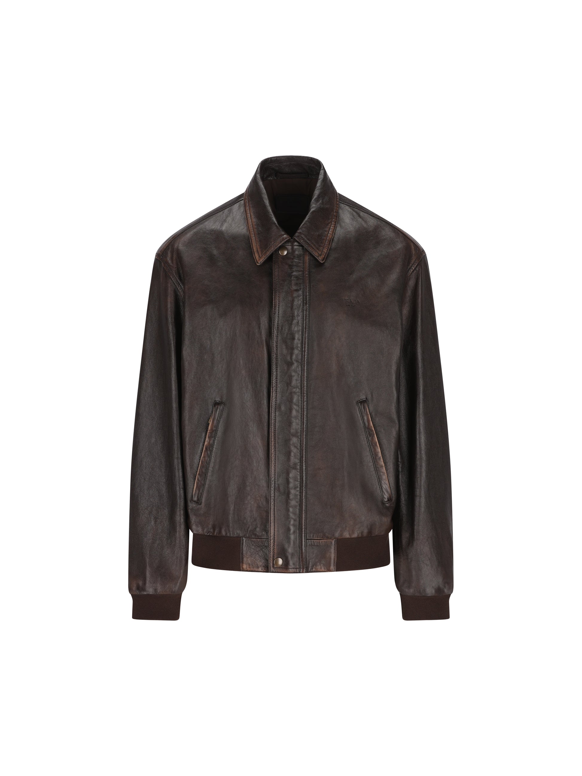 Bomber realizzato in pelle di agnello. UPW622 16ILF0003 PRADA 