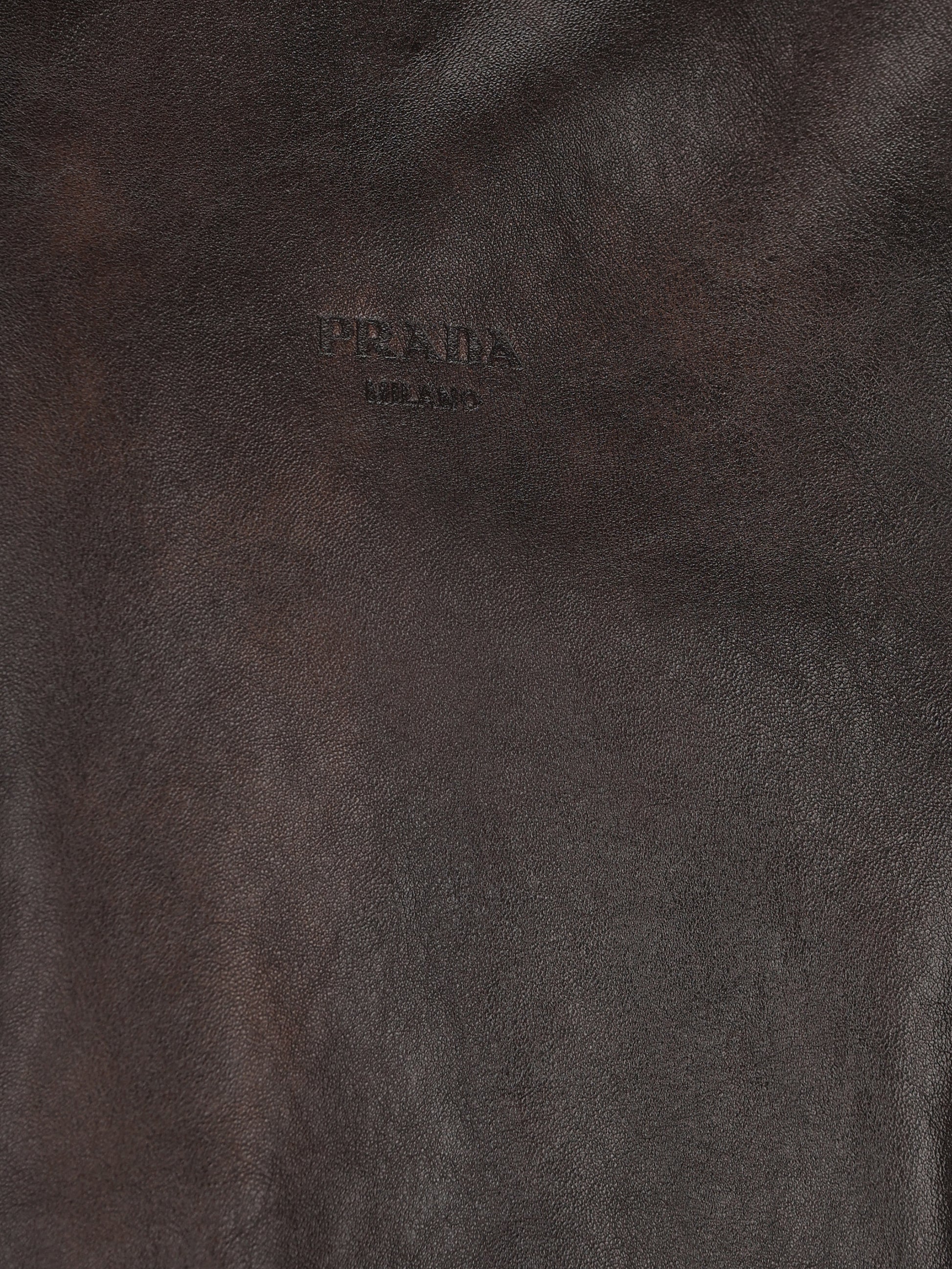 Bomber realizzato in pelle di agnello. UPW622 16ILF0003 PRADA 