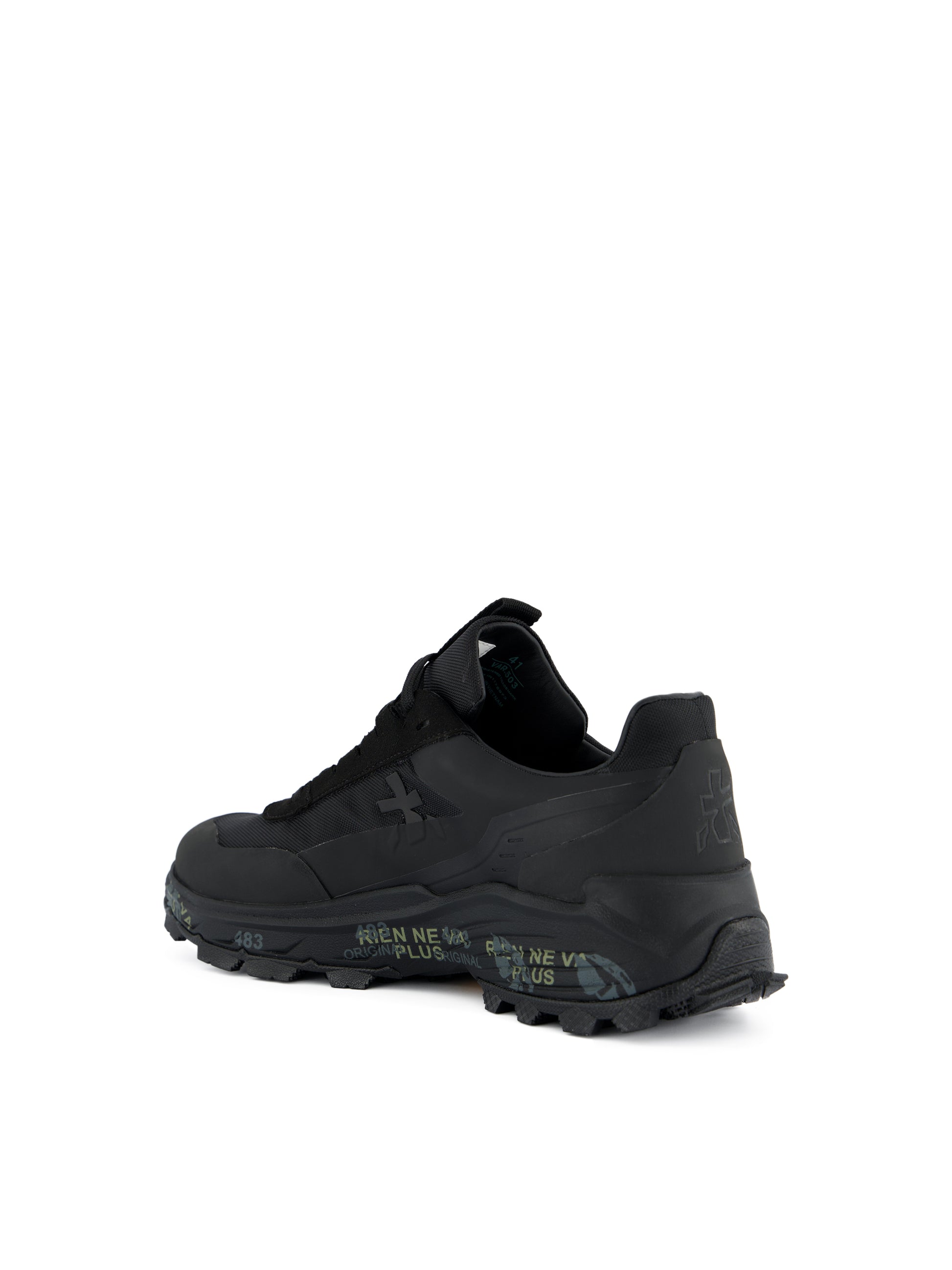 Sneakers realizzate in pelle e tessuto. DEVIN 503 PREMIATA 