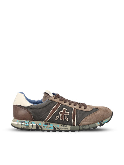 Sneakers realizzate in pelle e tessuto. LUCY 8402 PREMIATA 