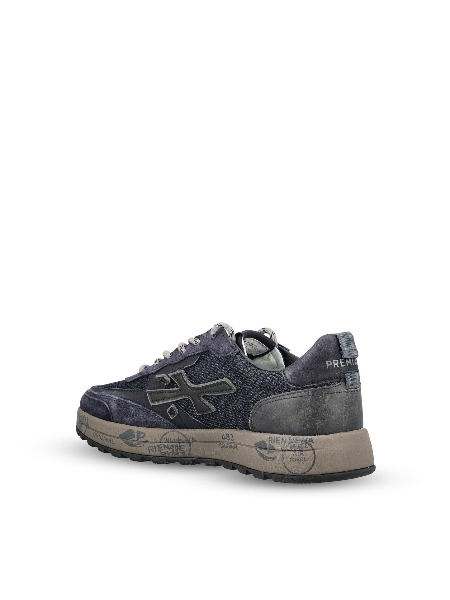 Sneakers realizzate in camoscio e tessuto. NOUS 8460 PREMIATA 