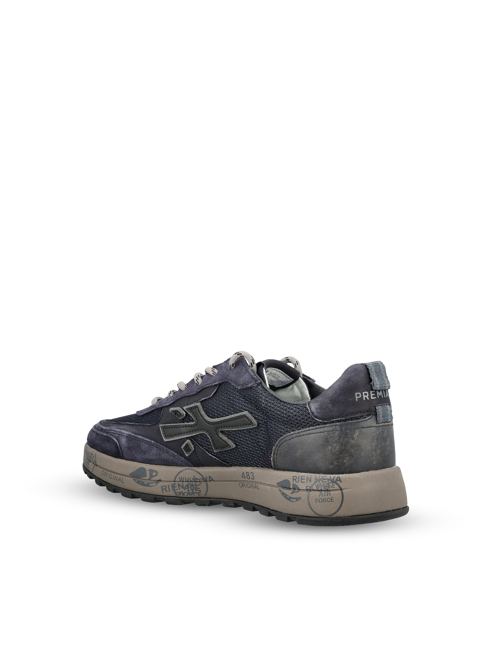 Sneakers realizzate in camoscio e tessuto. NOUS 8460 PREMIATA 