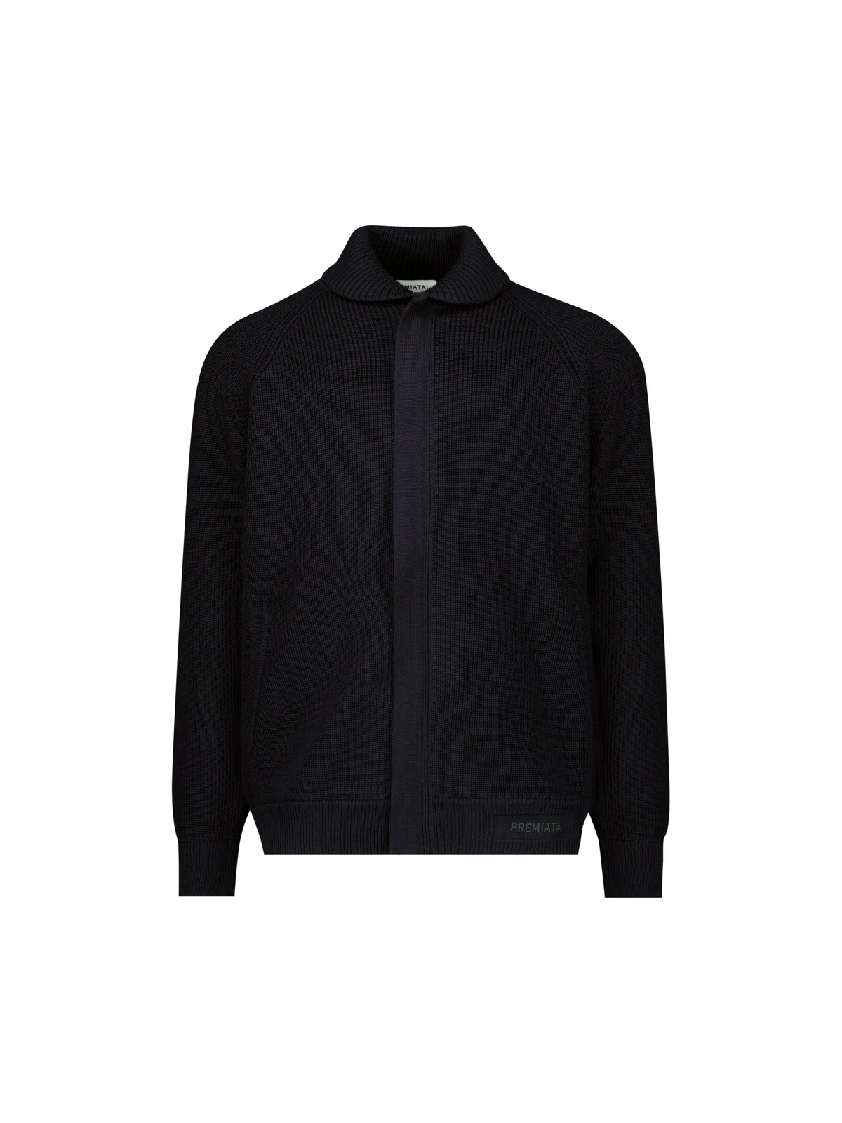 Bomber realizzato in lana merino. PMG54T BLACK PREMIATA 