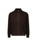Bomber realizzato in lana merino. PMG54T BROWN PREMIATA 