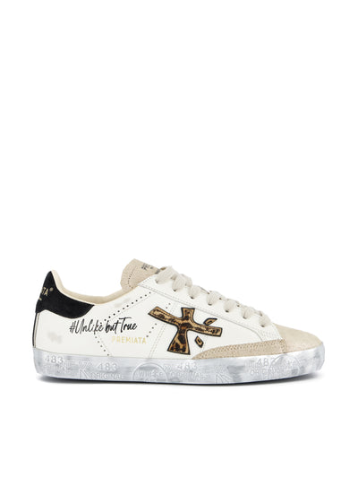 Sneakers realizzate in pelle e suede. STEVEND 7605 PREMIATA 