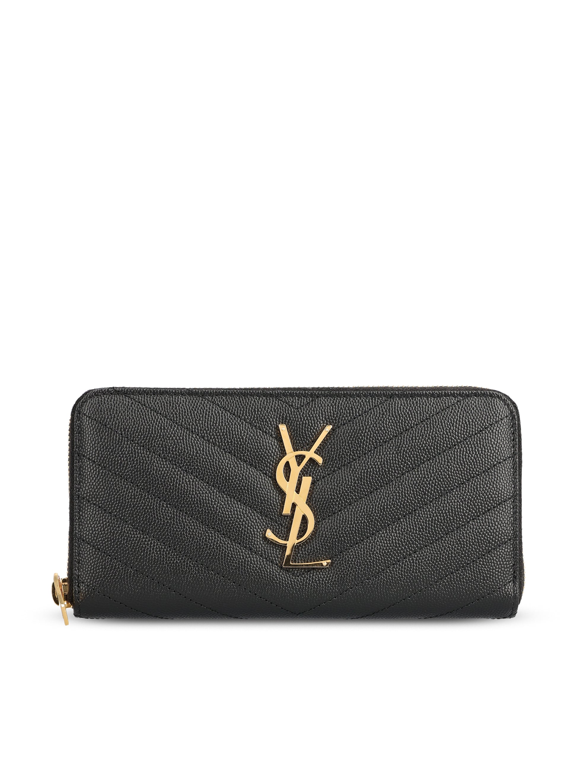 Portafoglio realizzato in pelle. 358094 BOW011000 SAINT LAURENT 
