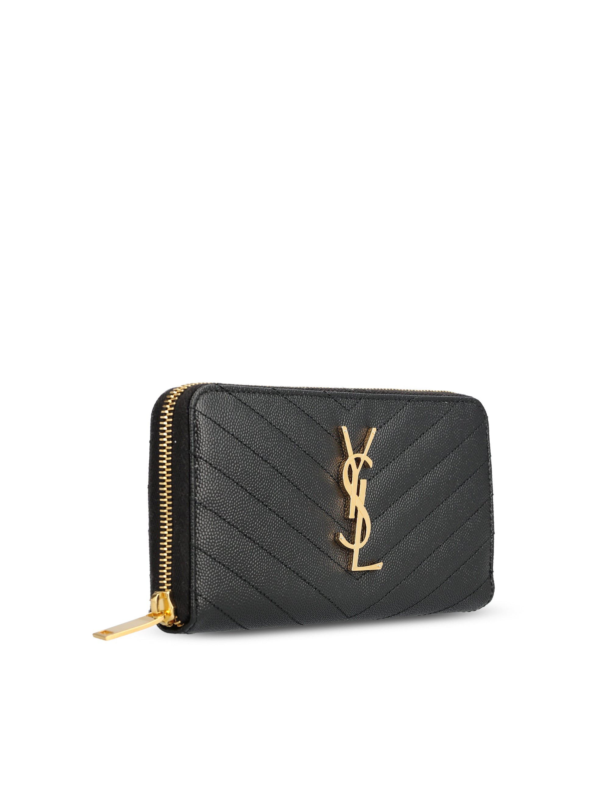 Portafoglio realizzato in pelle. 358094 BOW011000 SAINT LAURENT 