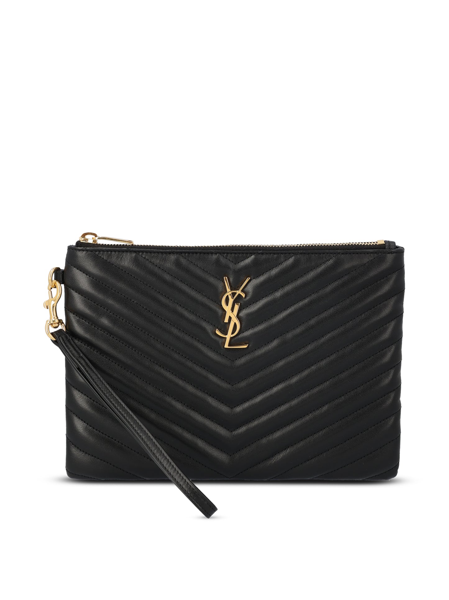 Pouch in pelle. 379039 CWU011000 SAINT LAURENT 