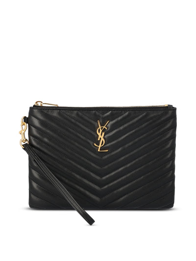 Pouch in pelle. 379039 CWU011000 SAINT LAURENT 