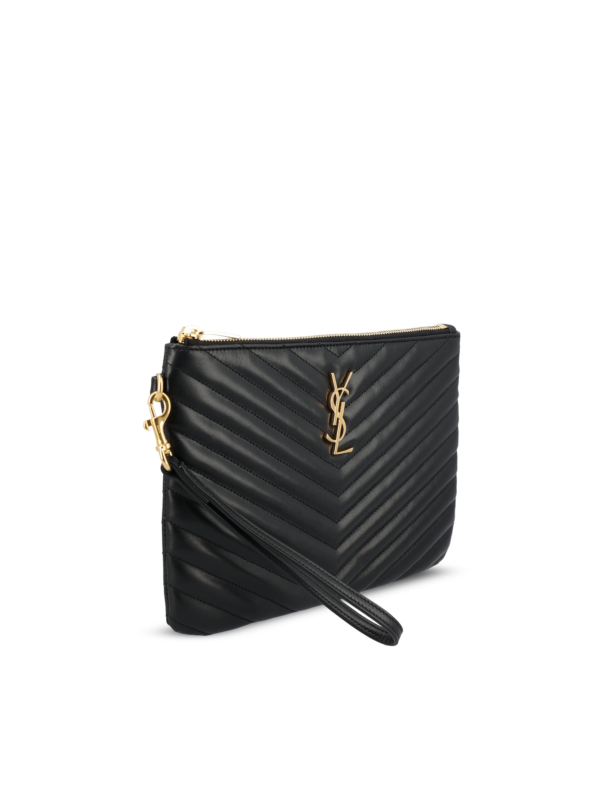 Pouch in pelle. 379039 CWU011000 SAINT LAURENT 