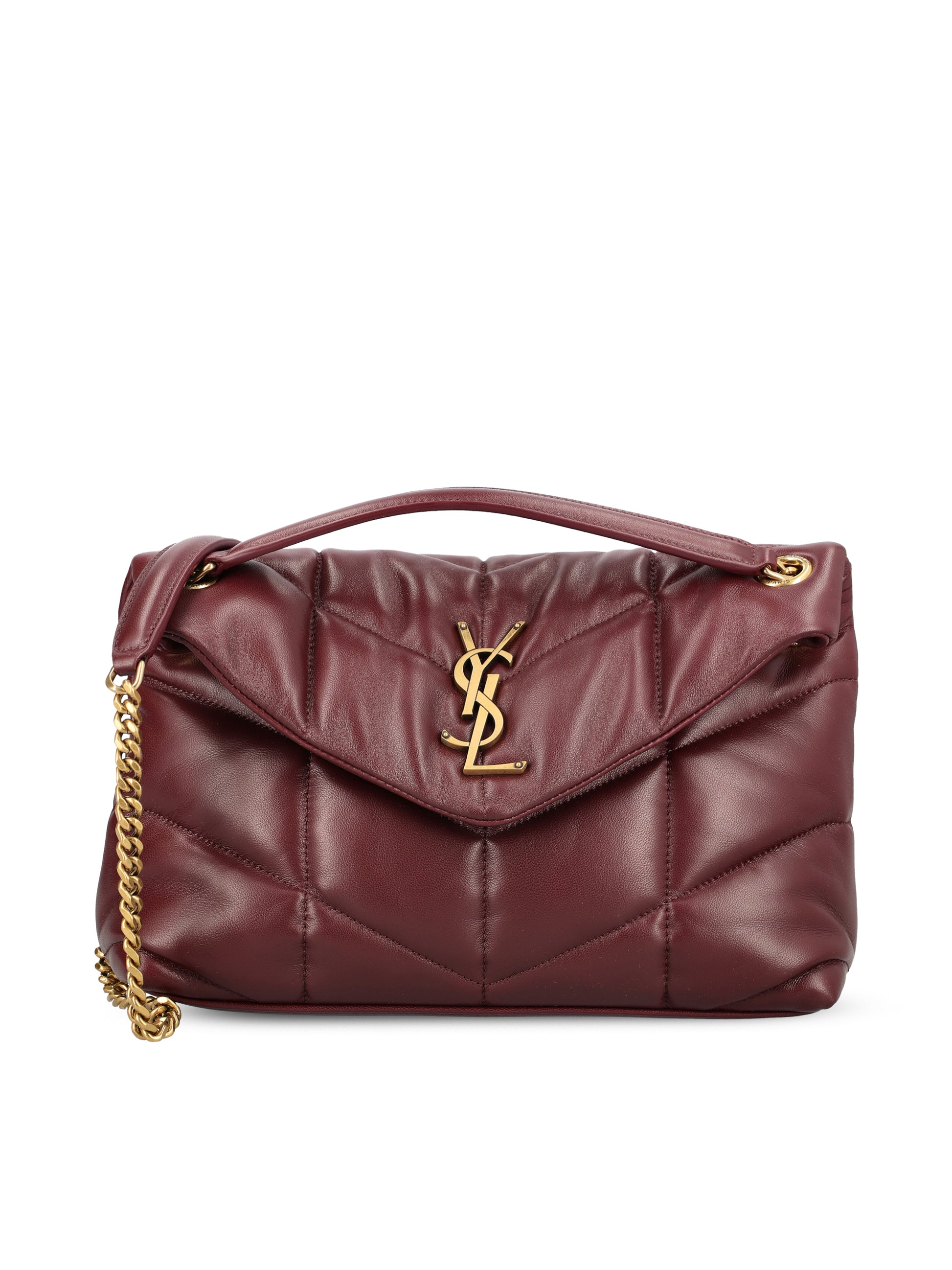Borsa realizzata in pelle di agnello. 577475 1EL076197 SAINT LAURENT 