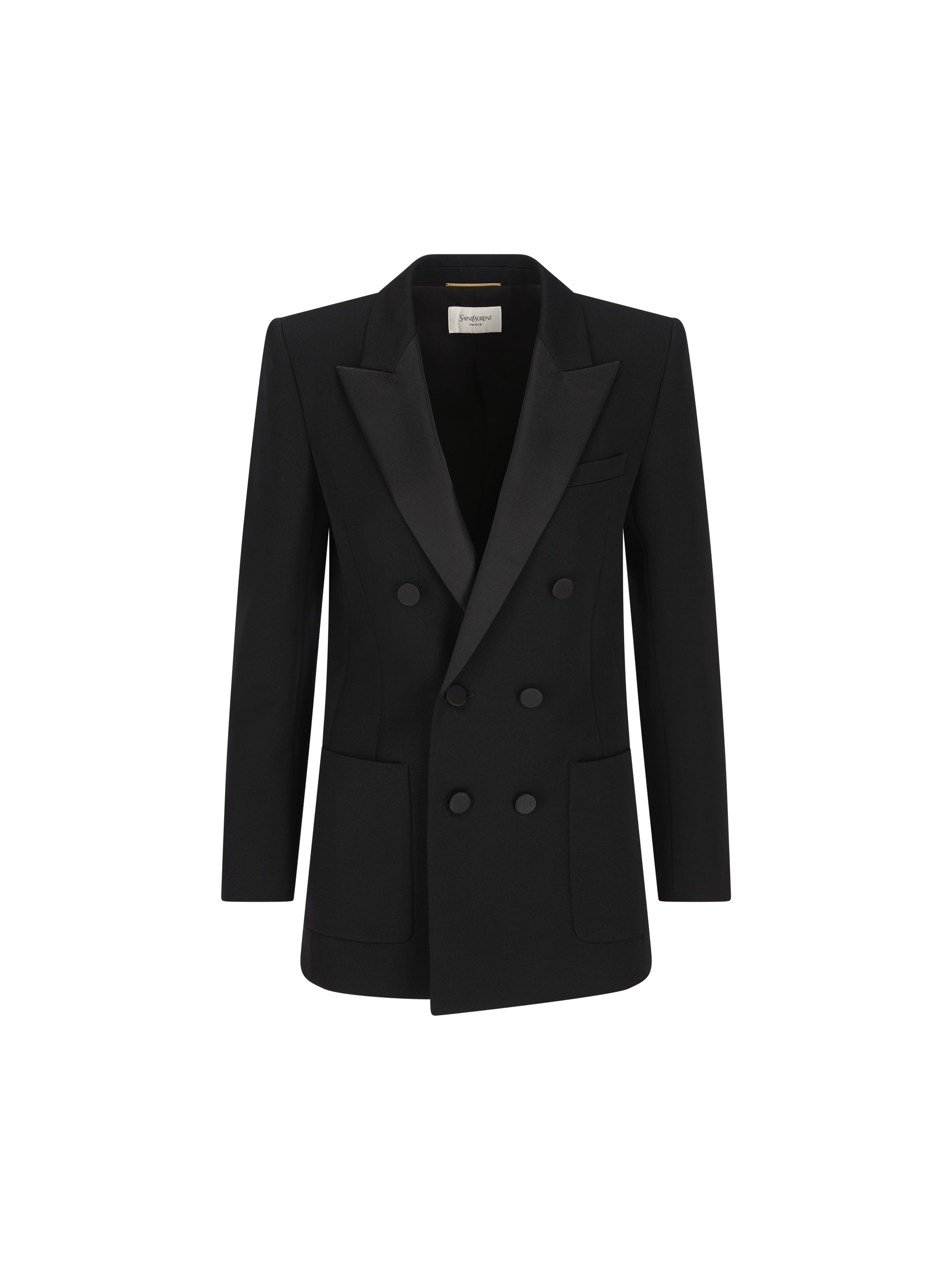Giacca realizzata in lana. 665488 Y7E631000 SAINT LAURENT 