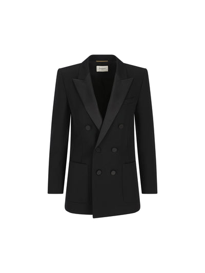 Giacca realizzata in lana. 665488 Y7E631000 SAINT LAURENT 