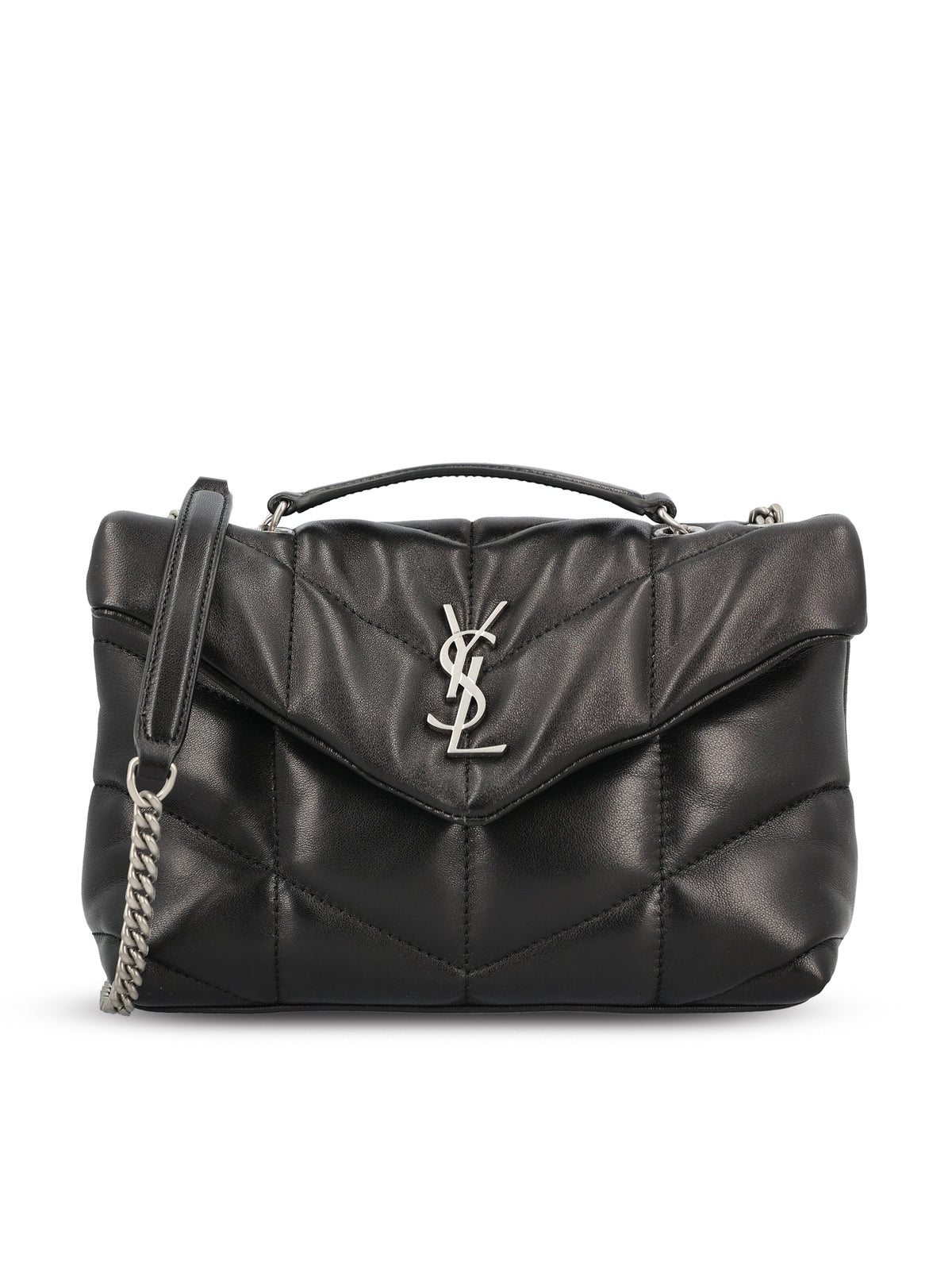 Borsa realizzata in pelle di agnello. 759337 1EL001000 SAINT LAURENT 