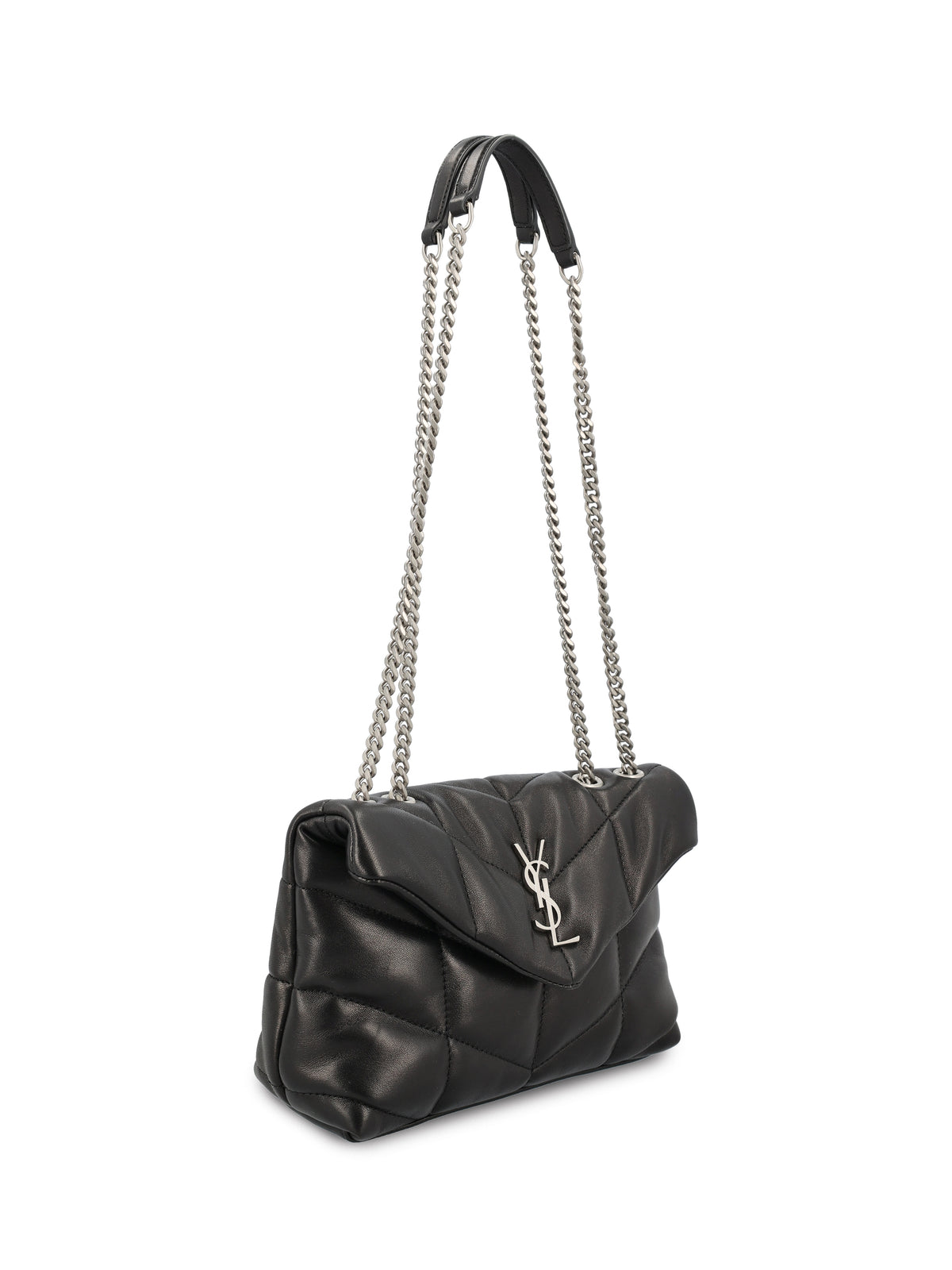 Borsa realizzata in pelle di agnello. 759337 1EL001000 SAINT LAURENT 