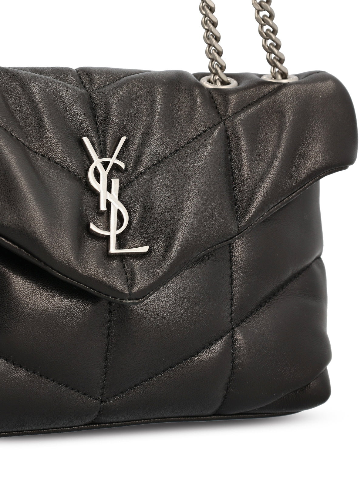 Borsa realizzata in pelle di agnello. 759337 1EL001000 SAINT LAURENT 