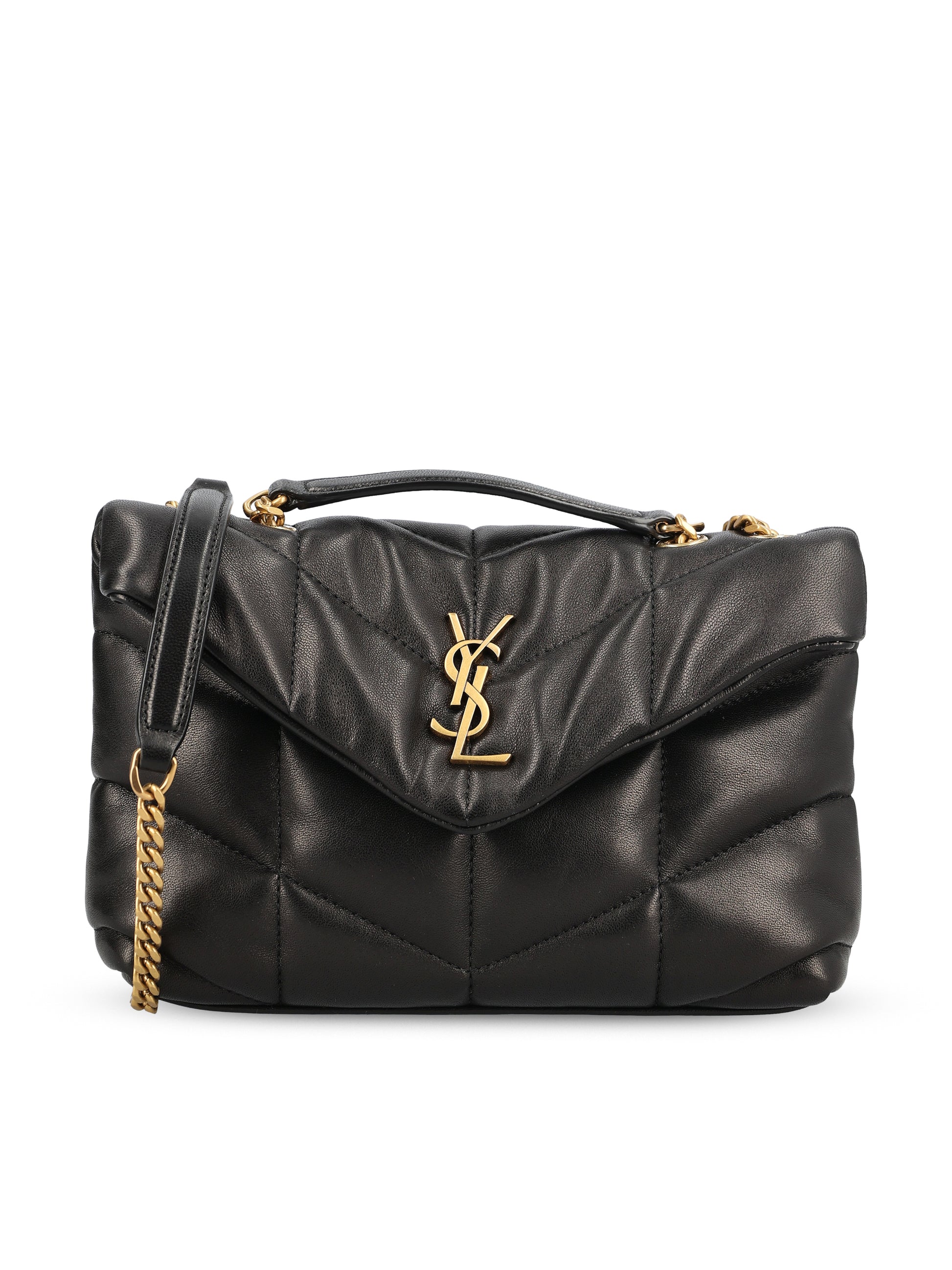 Borsa realizzata in pelle di agnello. 759337 1EL071000 SAINT LAURENT 