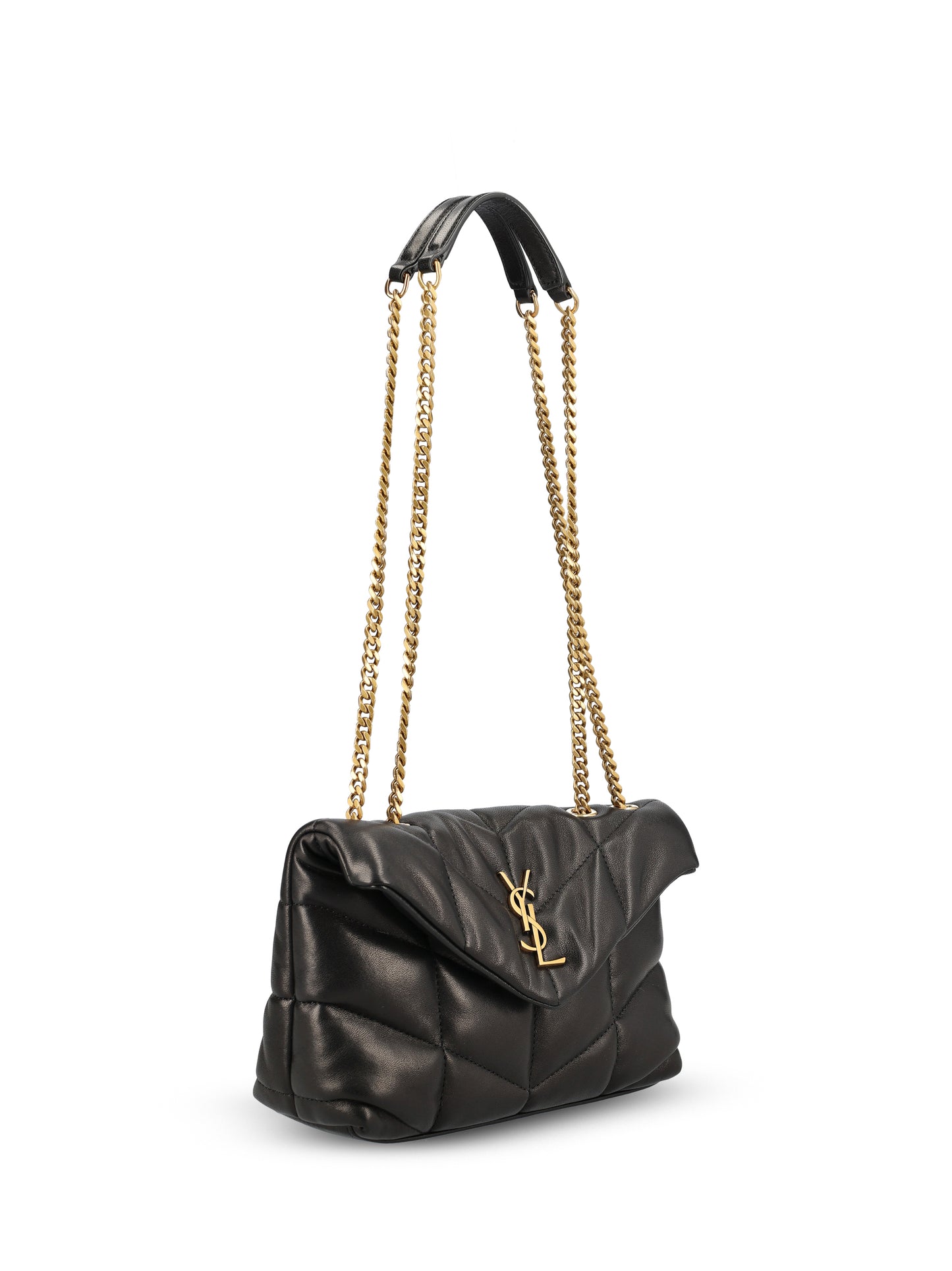 Borsa realizzata in pelle di agnello. 759337 1EL071000 SAINT LAURENT 