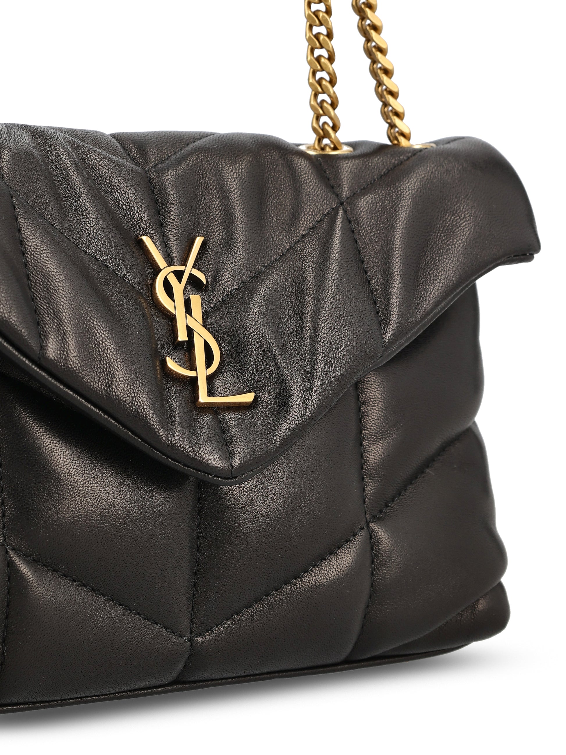 Borsa realizzata in pelle di agnello. 759337 1EL071000 SAINT LAURENT 