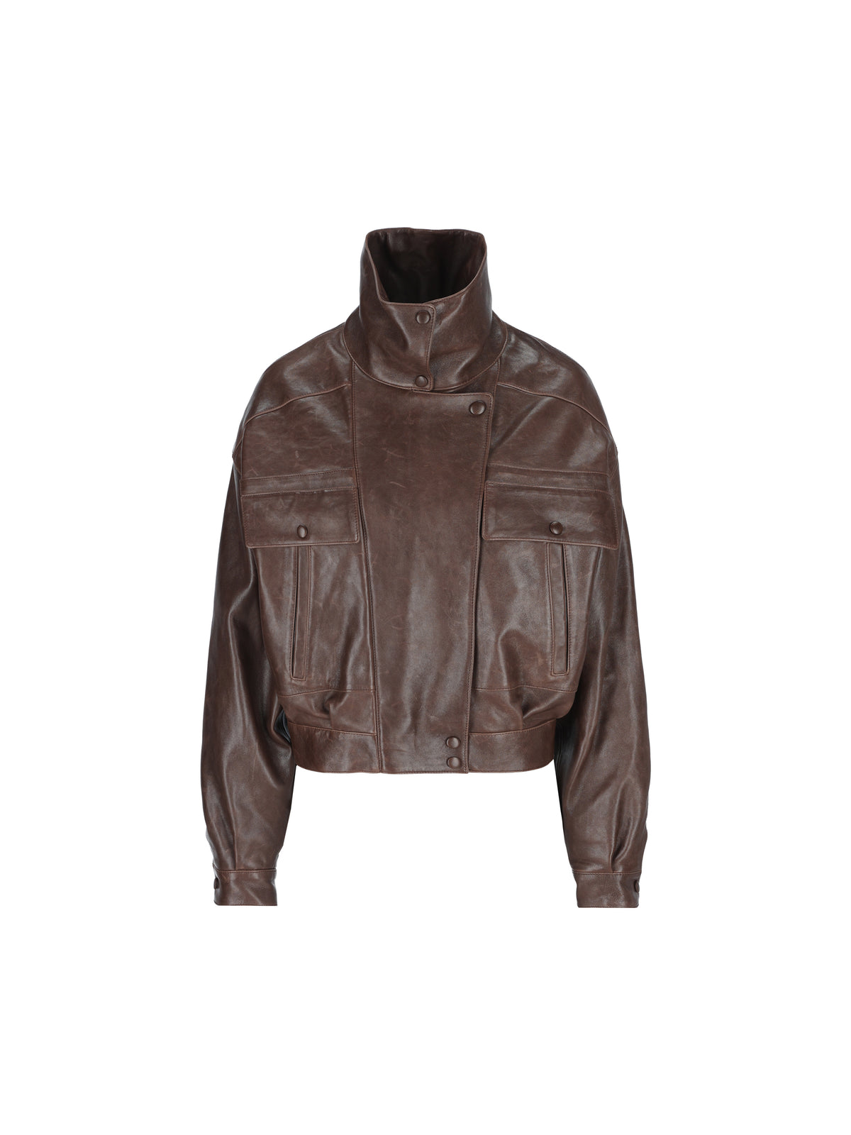 Giacca realizzata in pelle di agnello. 785562 YCMT22492 SAINT LAURENT 