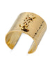 Bracciale a polsino in ottone. 831752 Y15008060 SAINT LAURENT 