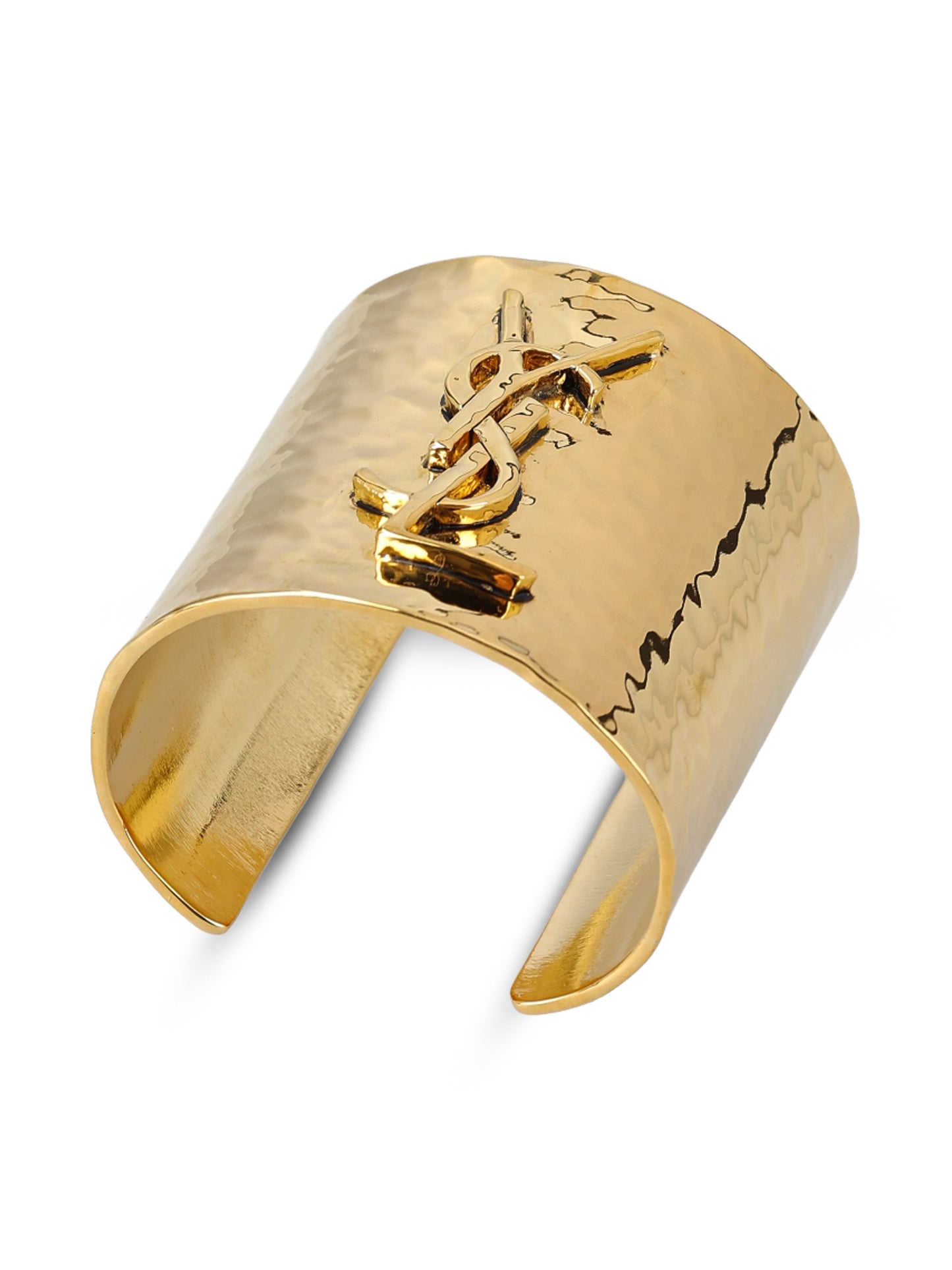 Bracciale a polsino in ottone. 831752 Y15008060 SAINT LAURENT 