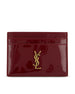 Portacarte realizzato in pelle lucida. 837663 B870W6259 SAINT LAURENT 