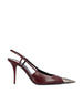 Décolleté realizzate in pelle. 841158 AAFGC6629 SAINT LAURENT 