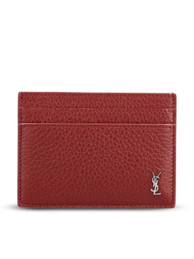 Portacarte realizzato in pelle. 847951 AAELP6683 SAINT LAURENT 