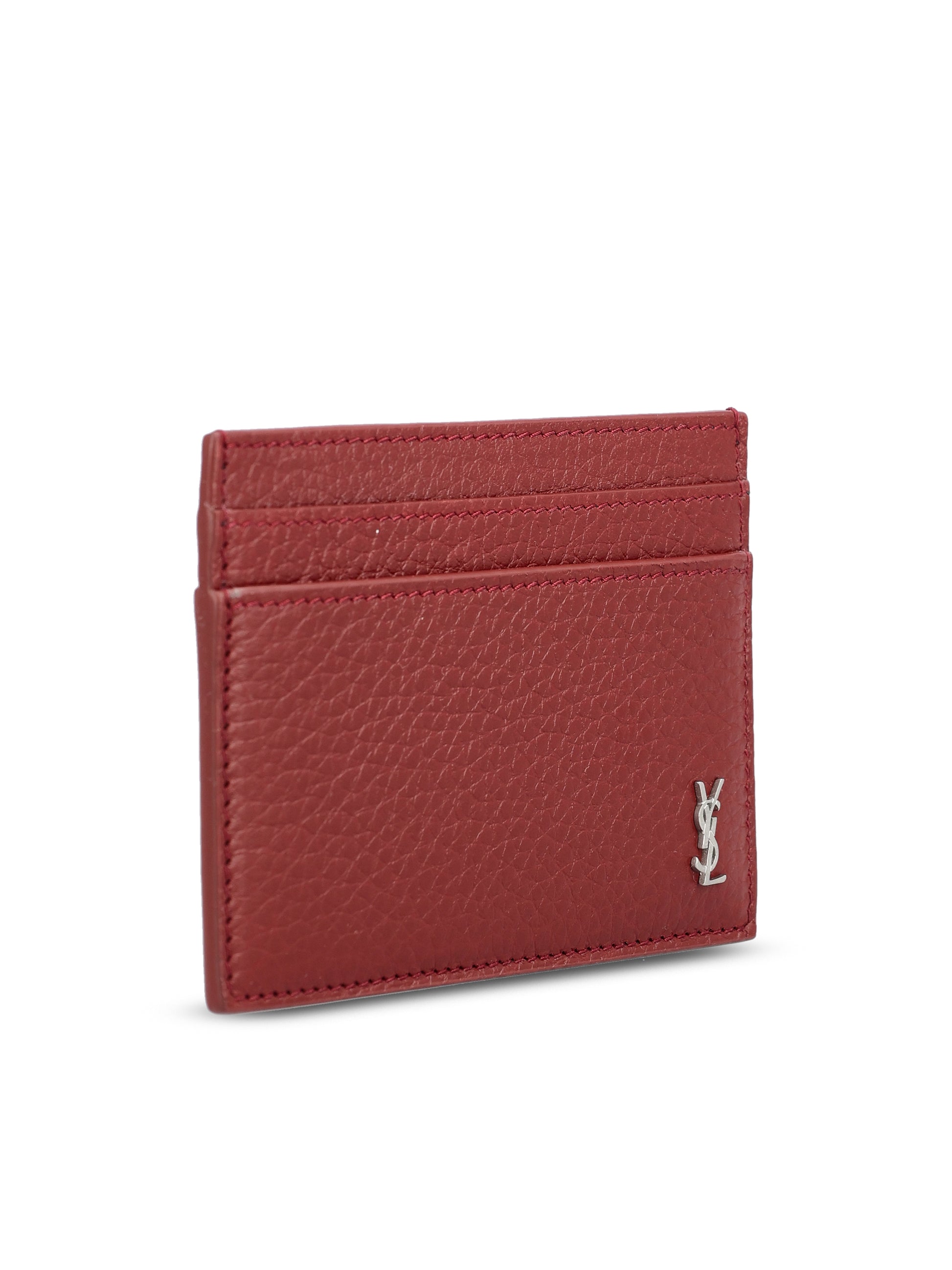 Portacarte realizzato in pelle. 847951 AAELP6683 SAINT LAURENT 