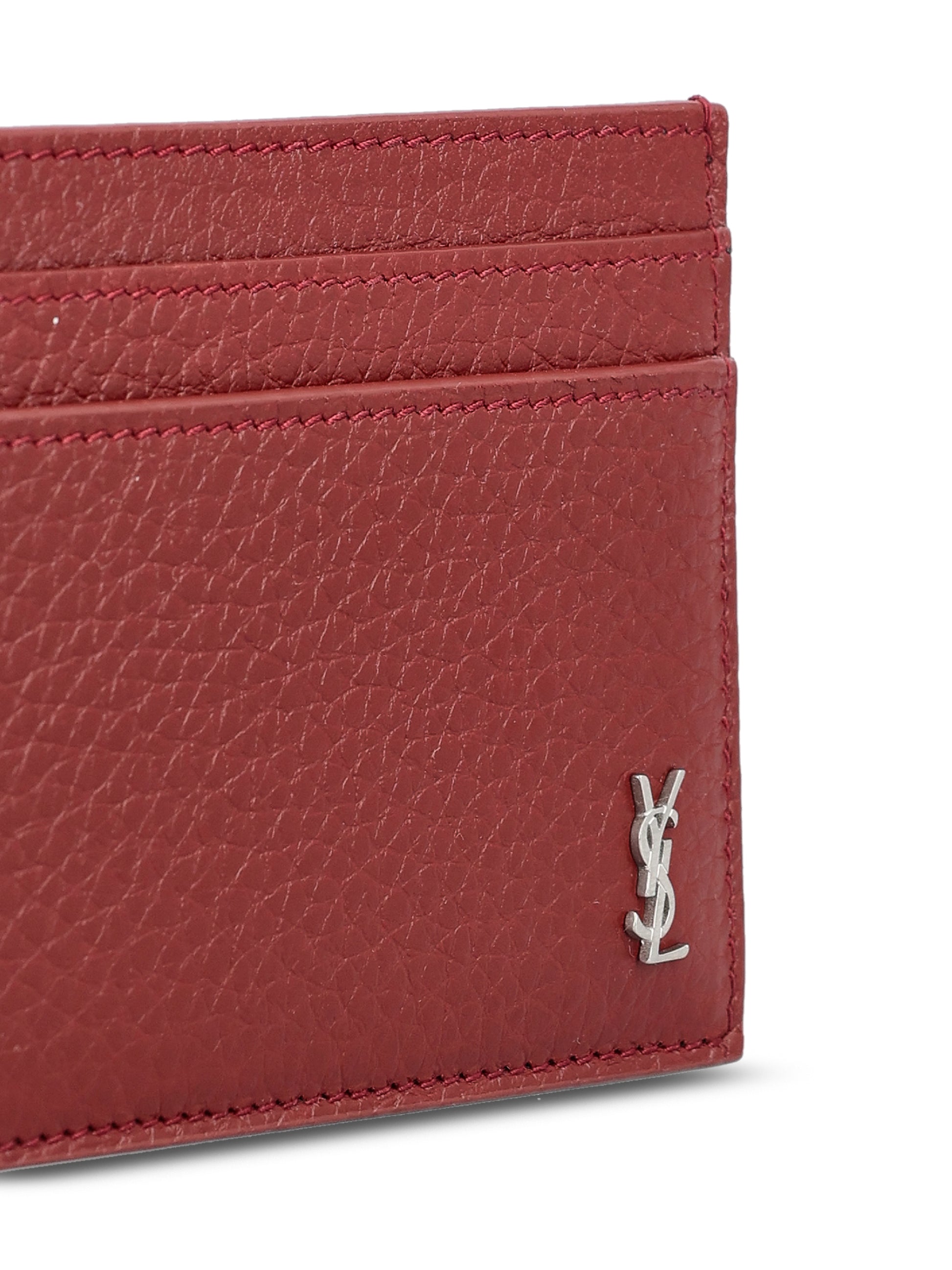 Portacarte realizzato in pelle. 847951 AAELP6683 SAINT LAURENT 