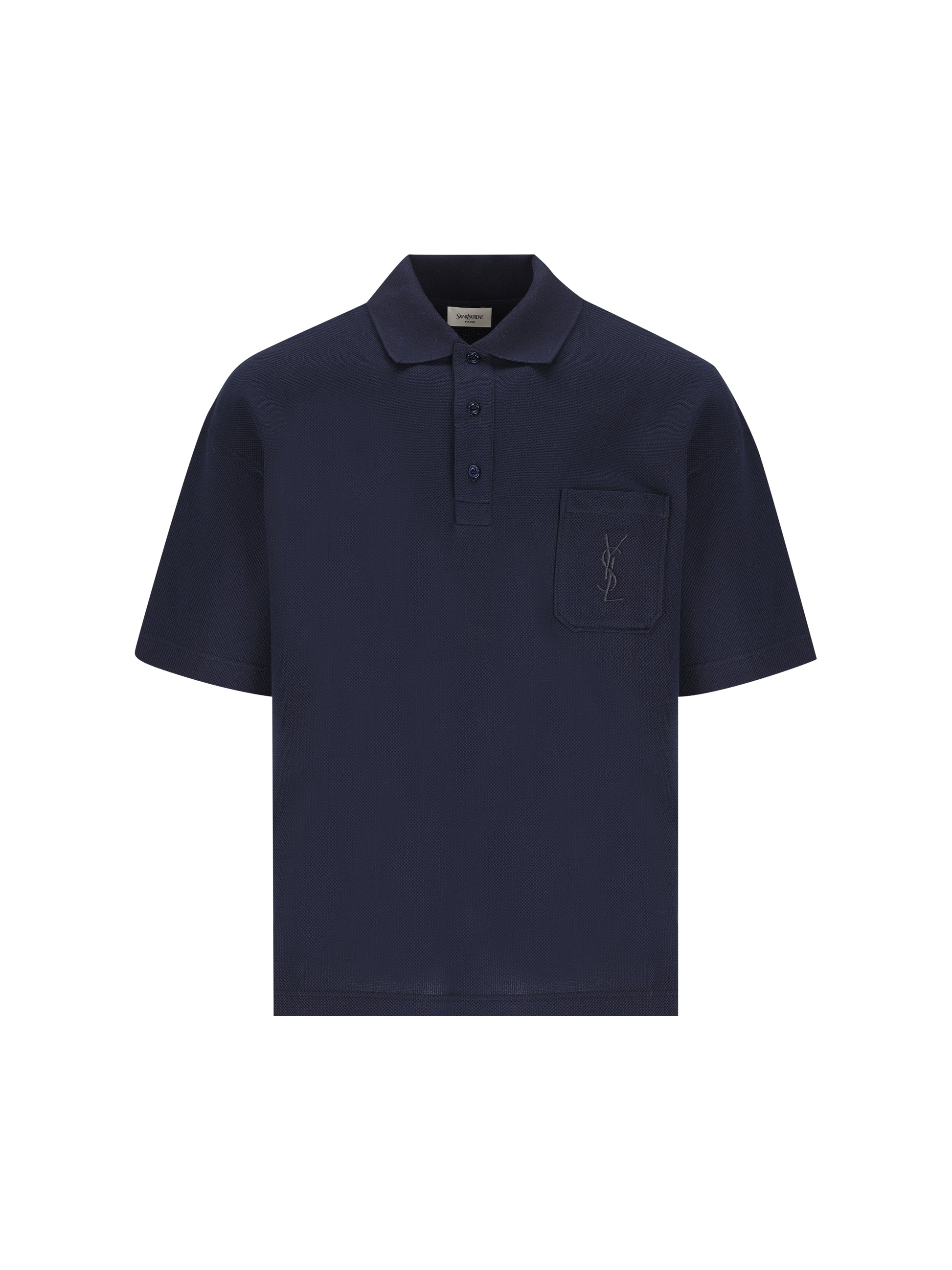 Polo realizzata in cotone. 862765 Y38FL4035 SAINT LAURENT 