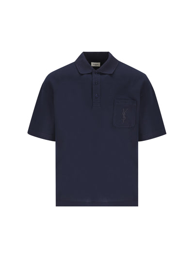 Polo realizzata in cotone. 862765 Y38FL4035 SAINT LAURENT 