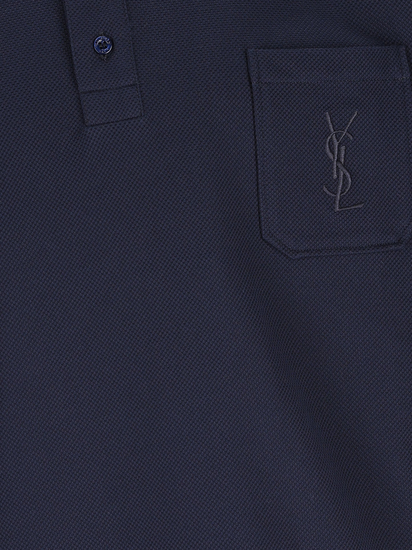 Polo realizzata in cotone. 862765 Y38FL4035 SAINT LAURENT 