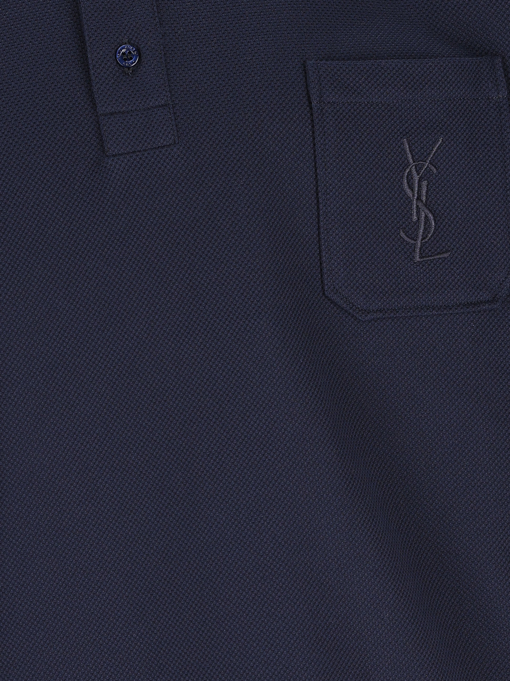 Polo realizzata in cotone. 862765 Y38FL4035 SAINT LAURENT 