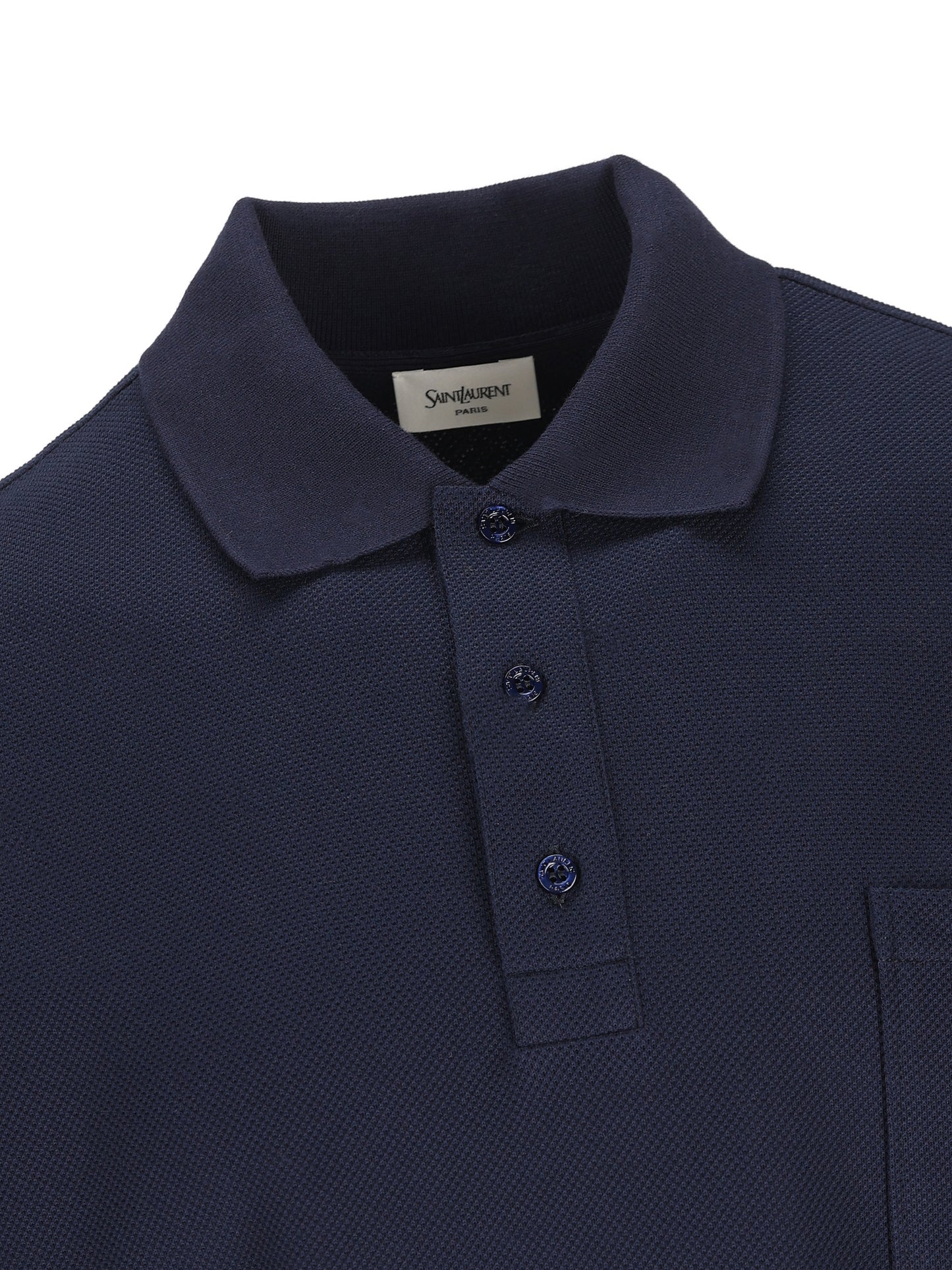 Polo realizzata in cotone. 862765 Y38FL4035 SAINT LAURENT 