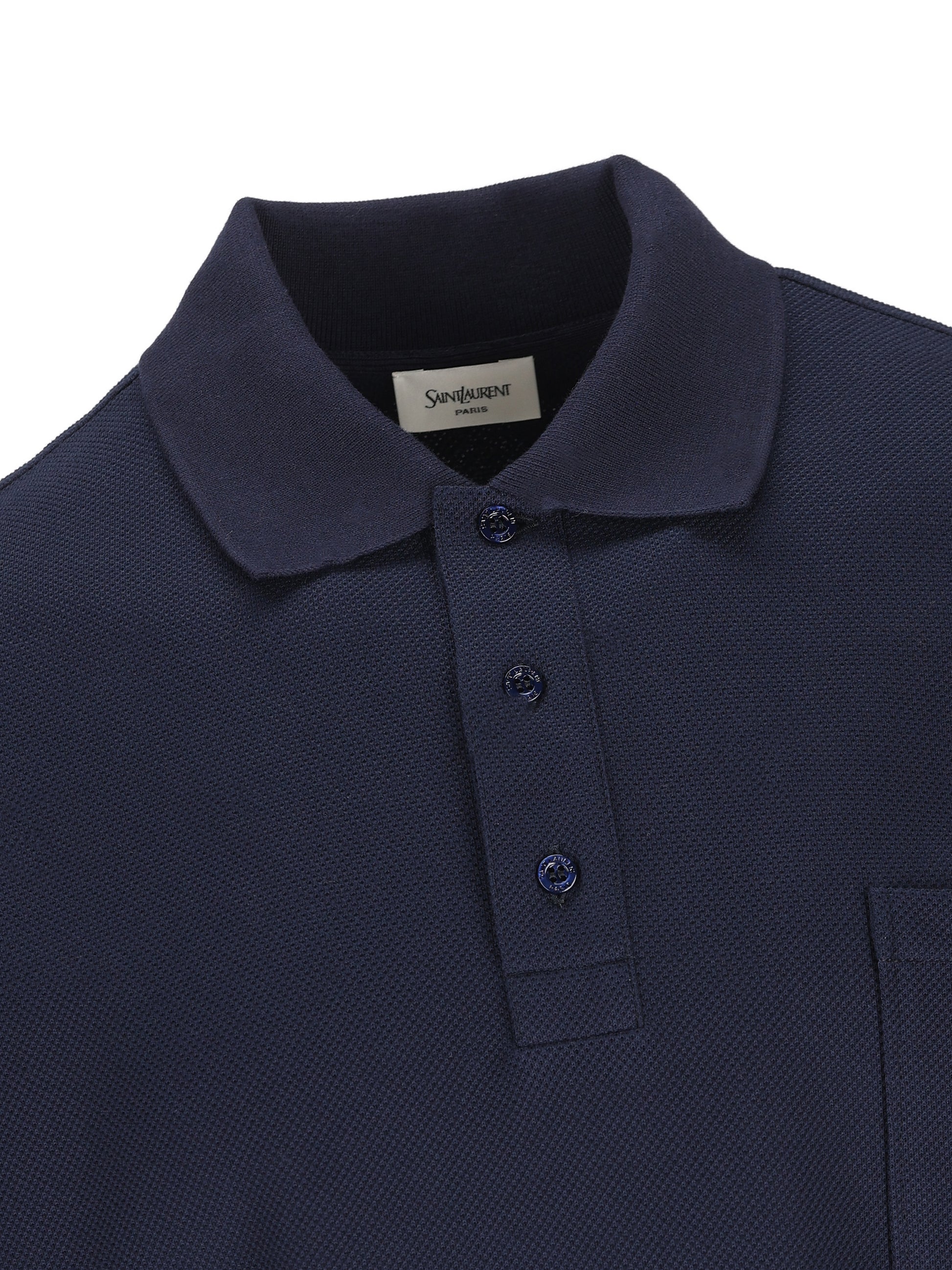 Polo realizzata in cotone. 862765 Y38FL4035 SAINT LAURENT 