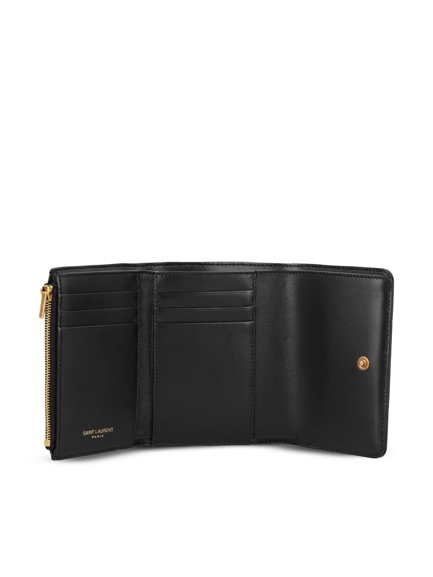 Portafoglio realizzato in pelle di agnello. 863362 AAG7X1000 SAINT LAURENT 