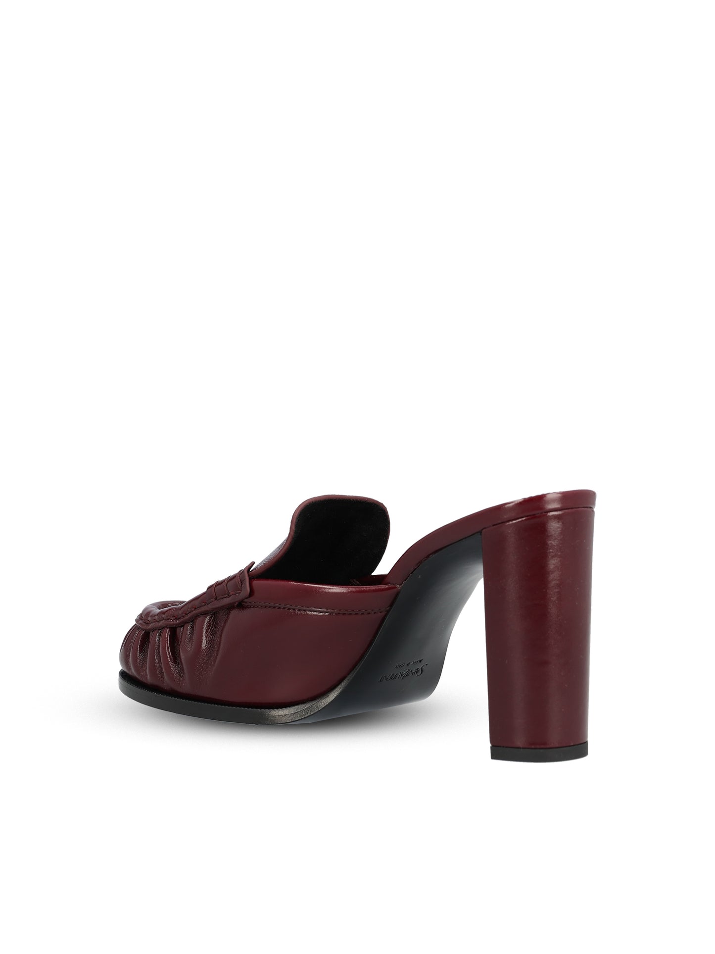 Mule realizzate in pelle. 869713 AAFGB6629 SAINT LAURENT 