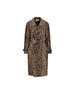 Trench doppiopetto in poliammide. 870715 Y9J029665 SAINT LAURENT 