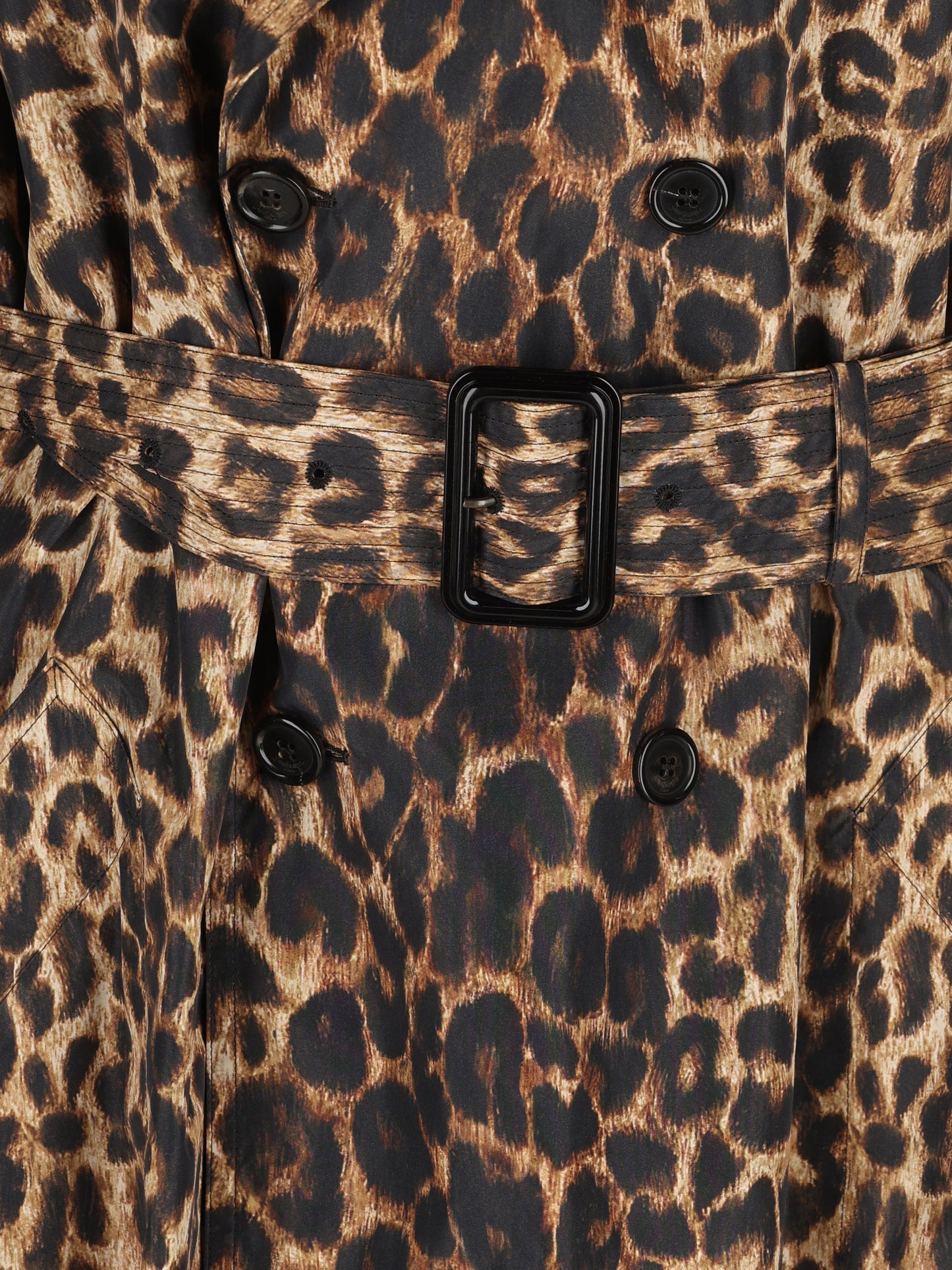 Trench doppiopetto in poliammide. 870715 Y9J029665 SAINT LAURENT 