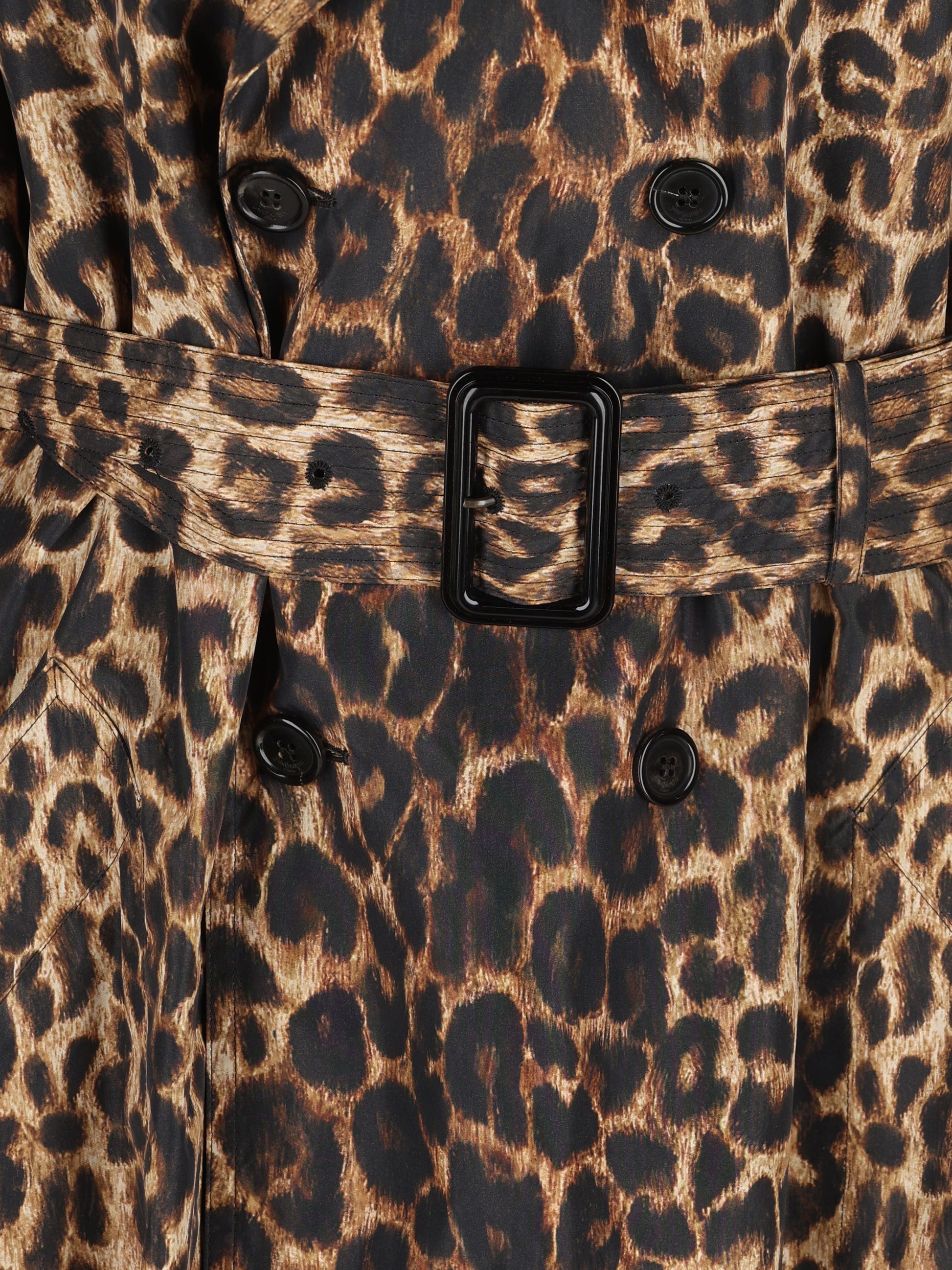 Trench doppiopetto in poliammide. 870715 Y9J029665 SAINT LAURENT 