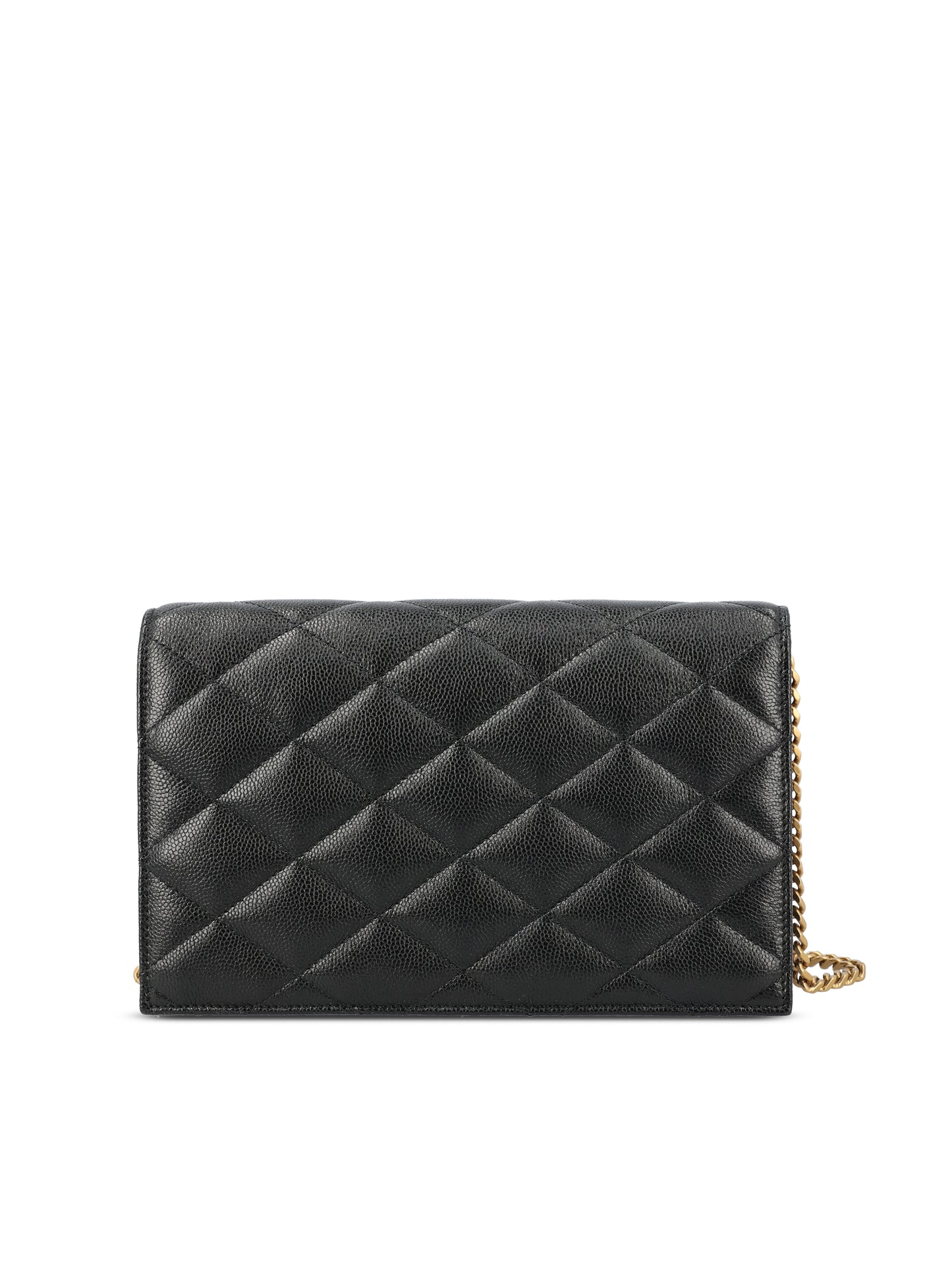 Pouch con catena realizzata in pelle. 871149 AAGOZ1000 SAINT LAURENT 