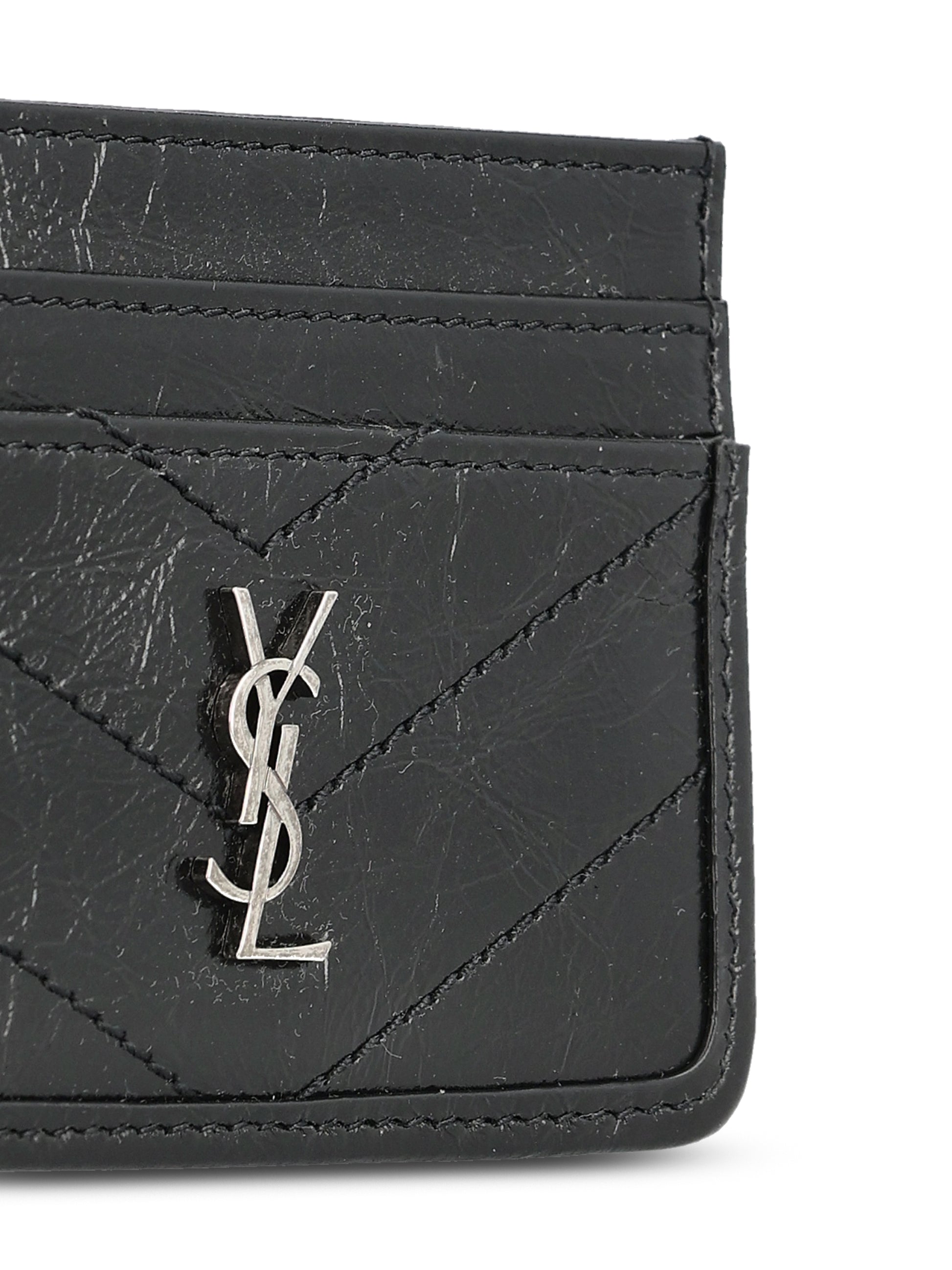 Portacarte realizzato in pelle. 872820 0EN041000 SAINT LAURENT 