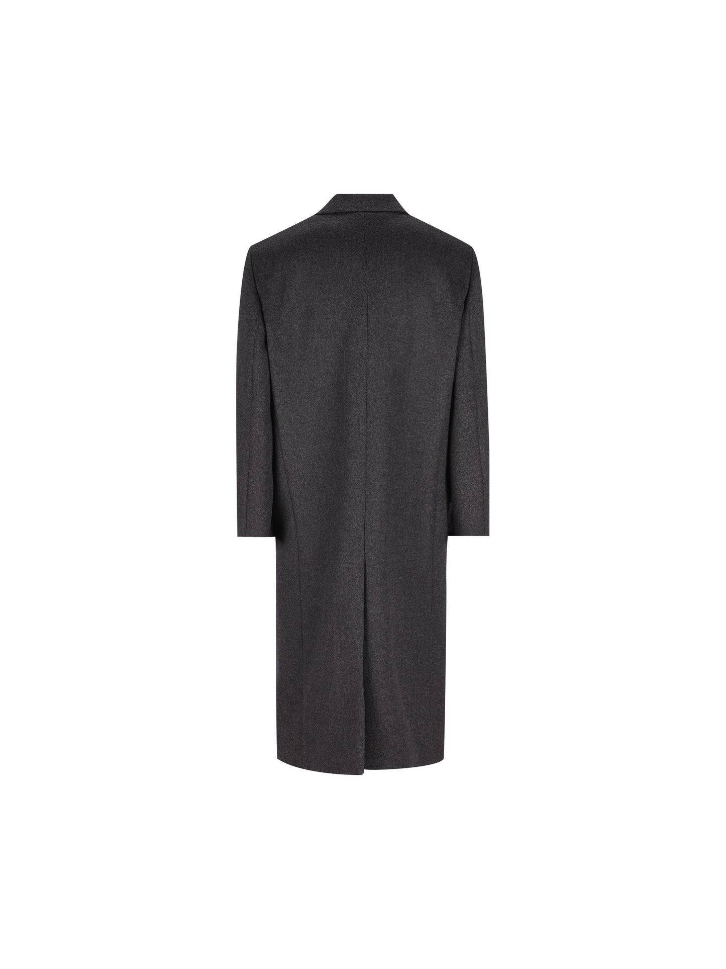 Cappotto Doppiopetto in Feltro di Lana Pettinata Double-Face 873406 Y1O111140 SAINT LAURENT 