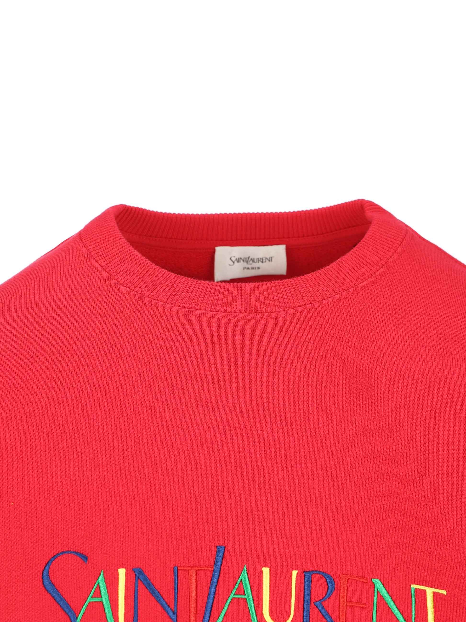 Felpa realizzata in cotone. 873600 Y36ZO6452 SAINT LAURENT 