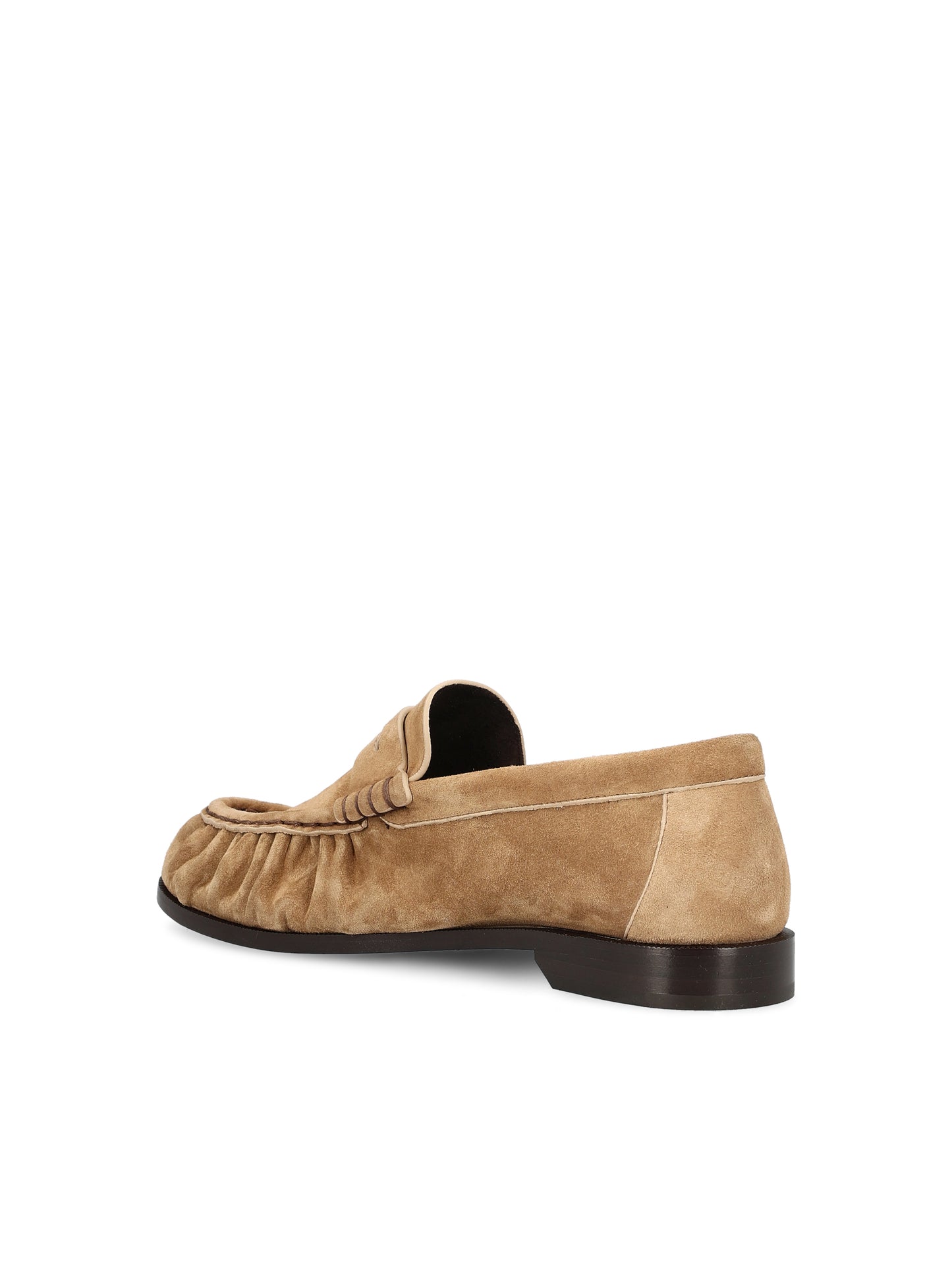 Mocassini realizzati in pelle scamosciata A001MM 27DTT9741 SAINT LAURENT 