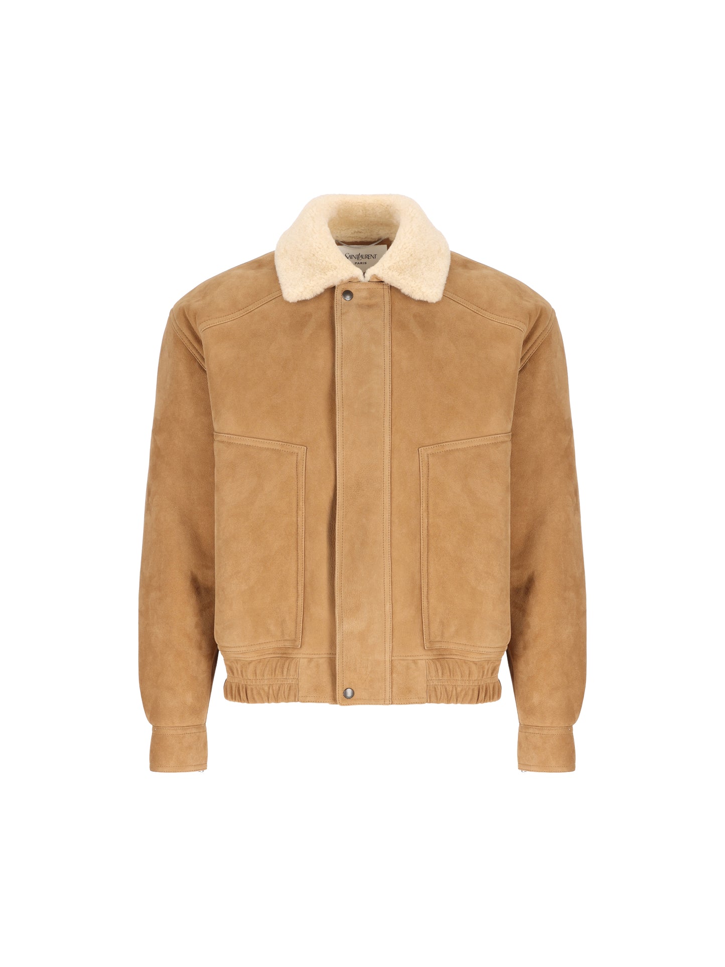 Giacca Uomo in Shearling Beige A0027F YC2TB2943 SAINT LAURENT 