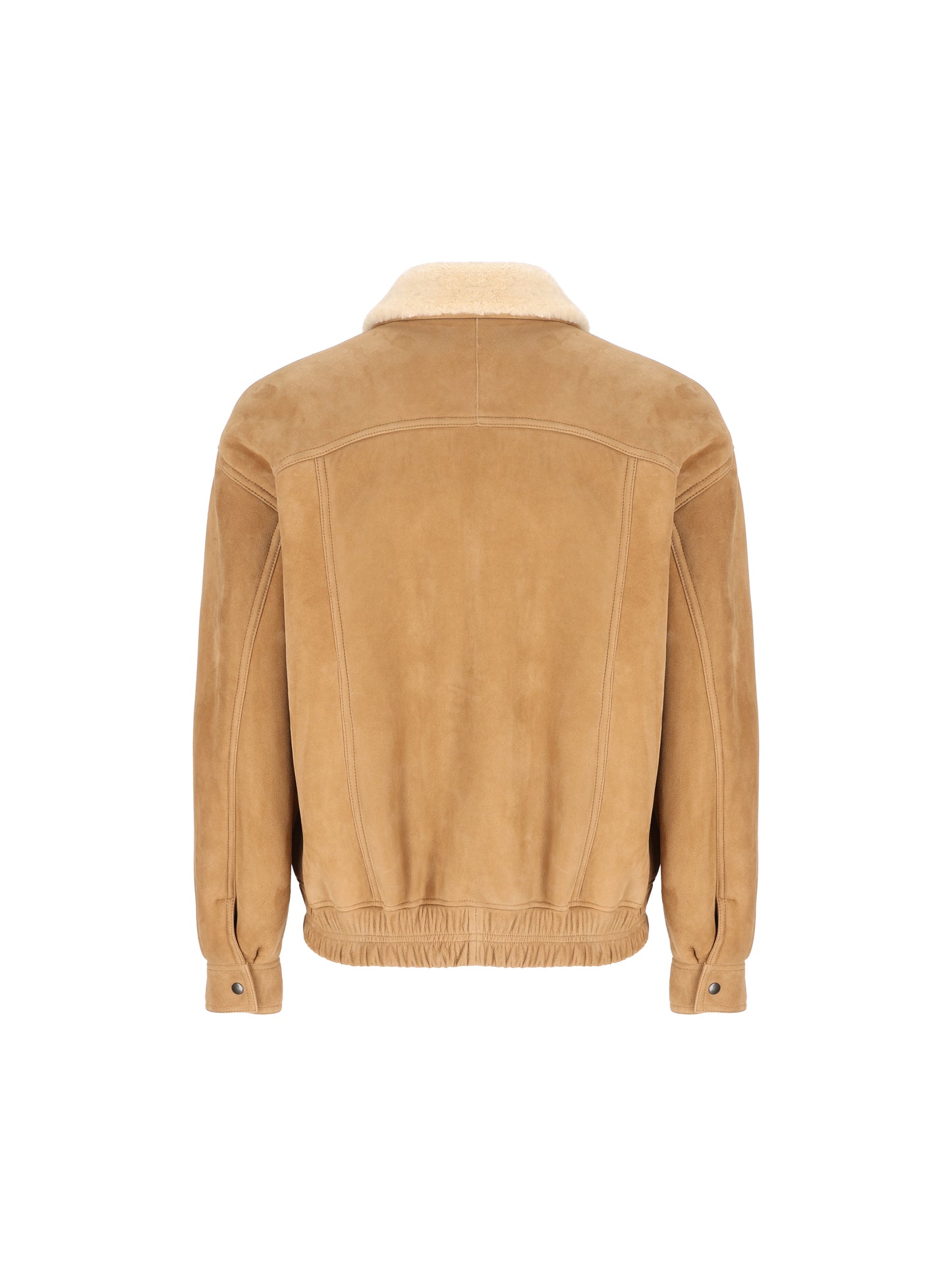 Giacca Uomo in Shearling Beige A0027F YC2TB2943 SAINT LAURENT 