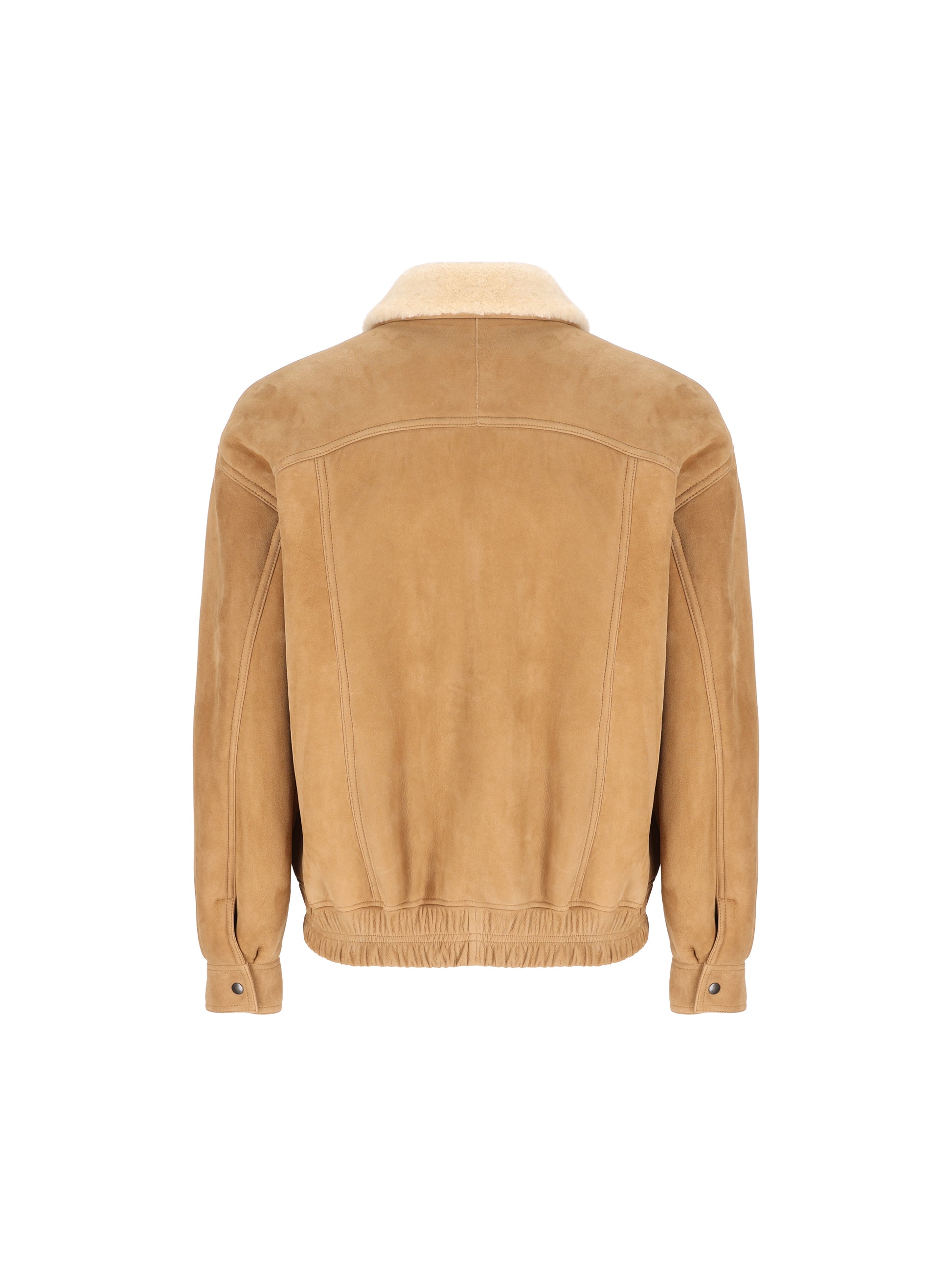 Giacca Uomo in Shearling Beige A0027F YC2TB2943 SAINT LAURENT 